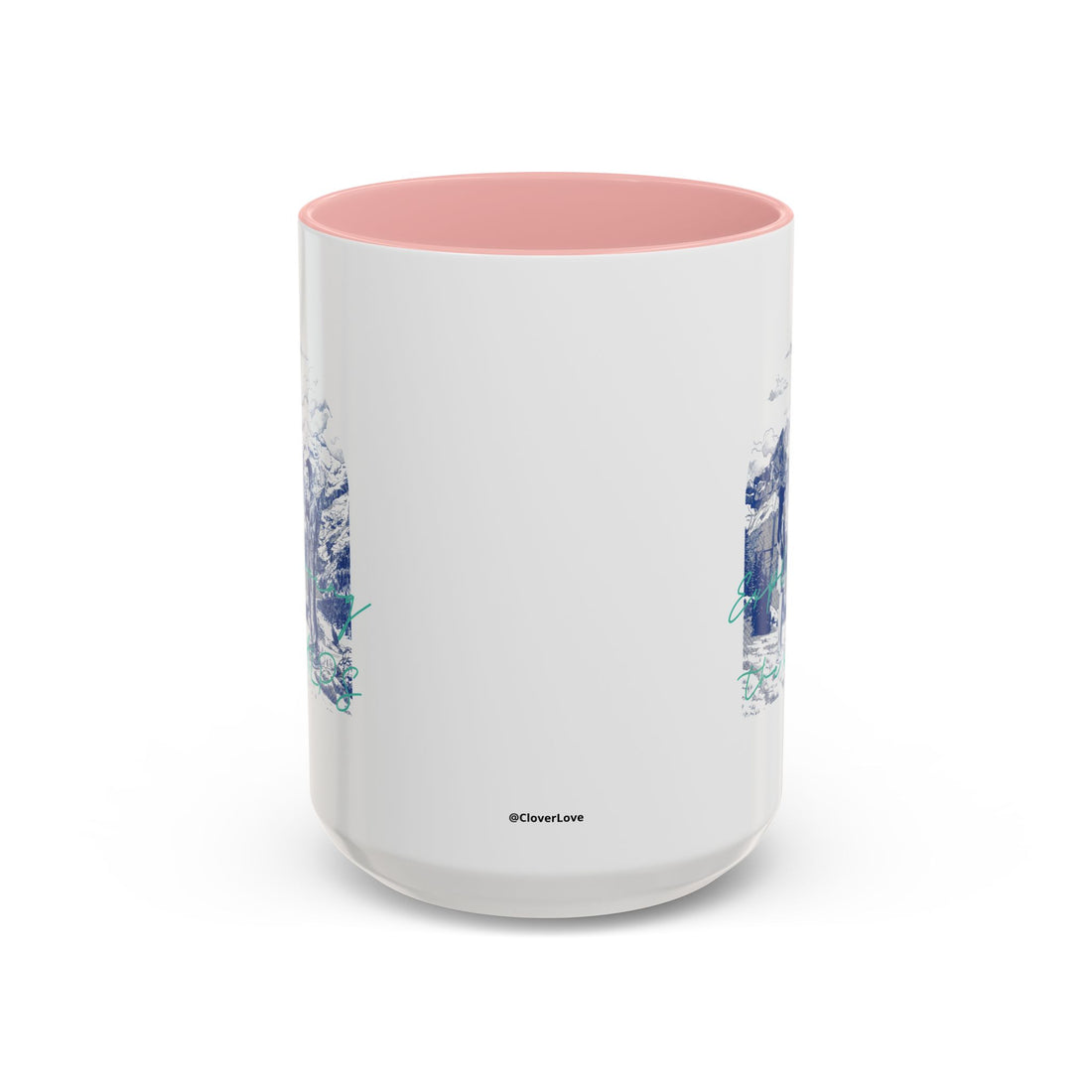 Explore The Alps Travel Mug - Mountain Adventure Coffee Cup