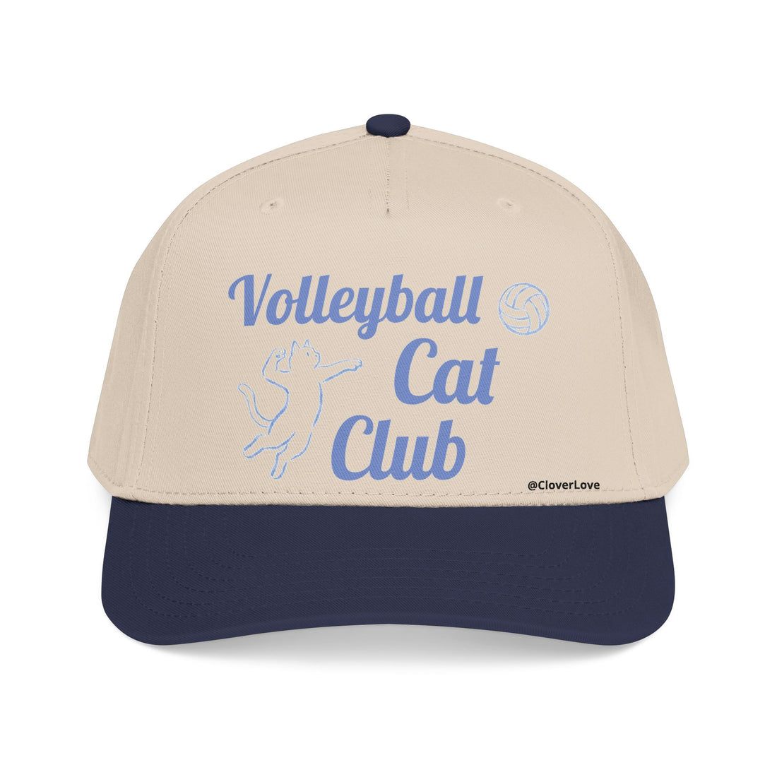 VC8, Cat's Skiff Adventure Baseball Cap — Cute Nautical Cat Hat with @CloverLove Design