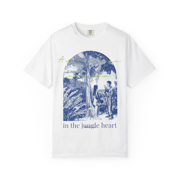 Custom Jungle Adventure Travel T-Shirt - Couple Vacation Gift