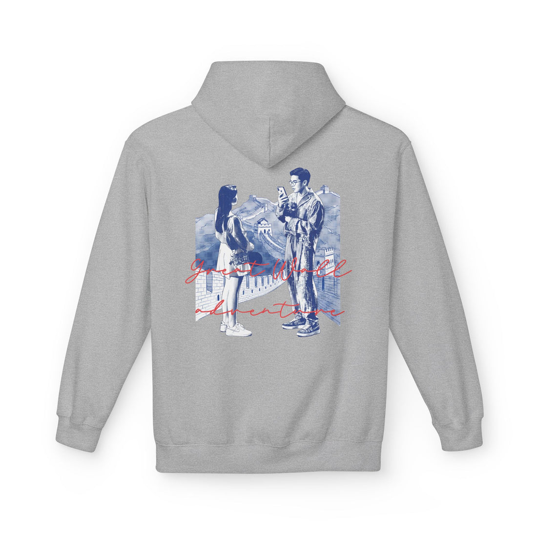 Great Wall Adventure Hoodie – Summer Wanderlust Sweatshirt