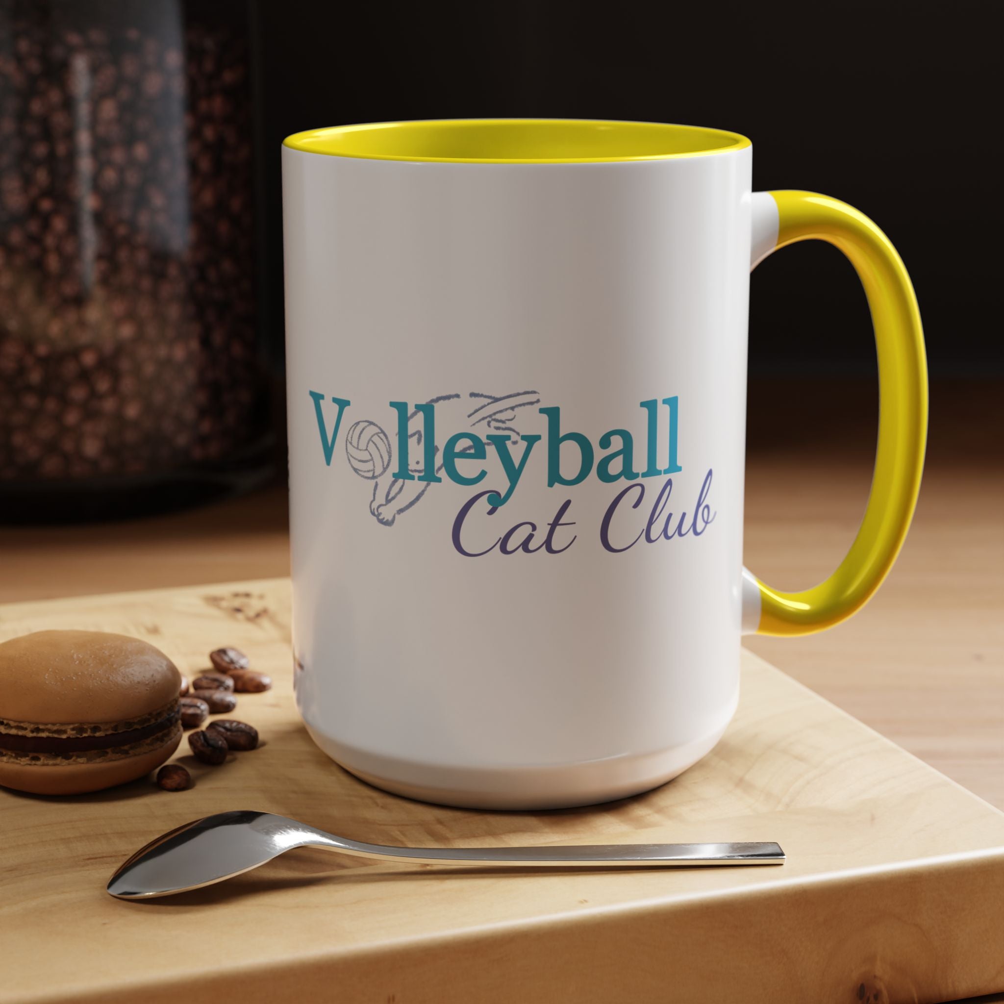 VC4, Sea Otter Coffee Mug - "Cat(ch) the Dream" Ocean Art Accent Mug (11/15oz)