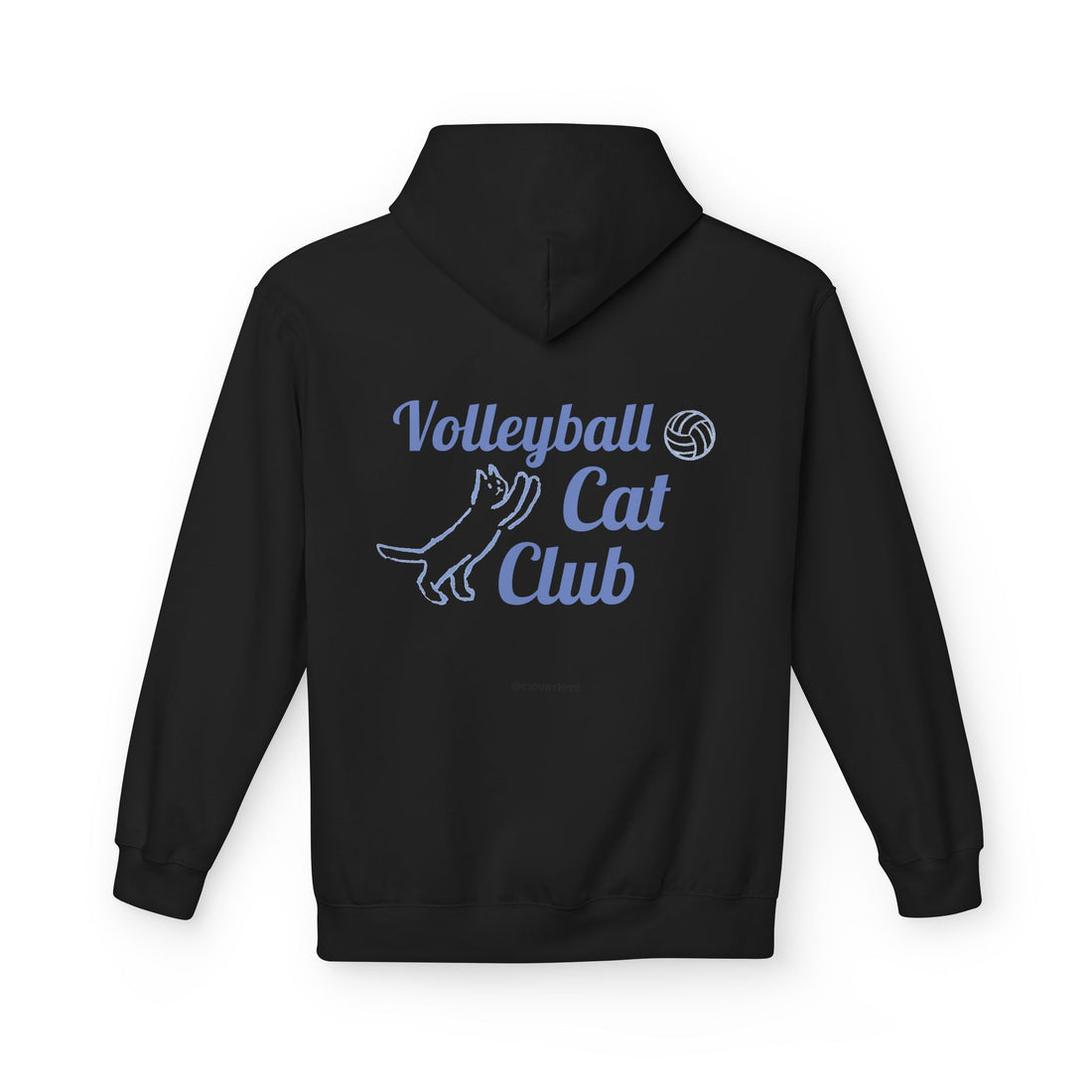 VC6, Catch the Echo Hoodie — Ocean Cat Adventure Graphic Hoodie