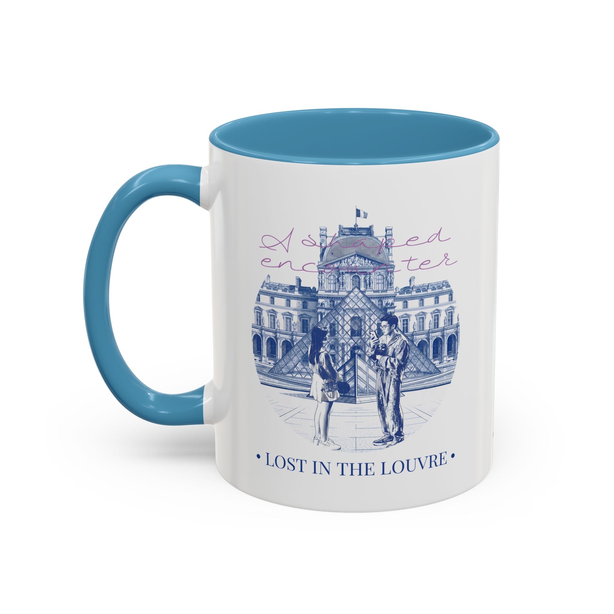 Louvre Paris Travel Mug - Art Museum Coffee Cup for Travelers