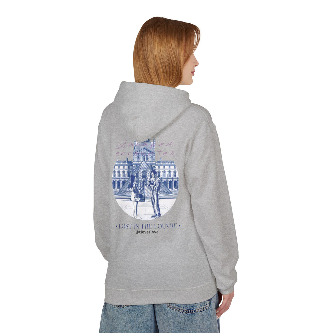 Lost In The Louvre Hoodie | Paris Reise-Wahrzeichen Sweatshirt