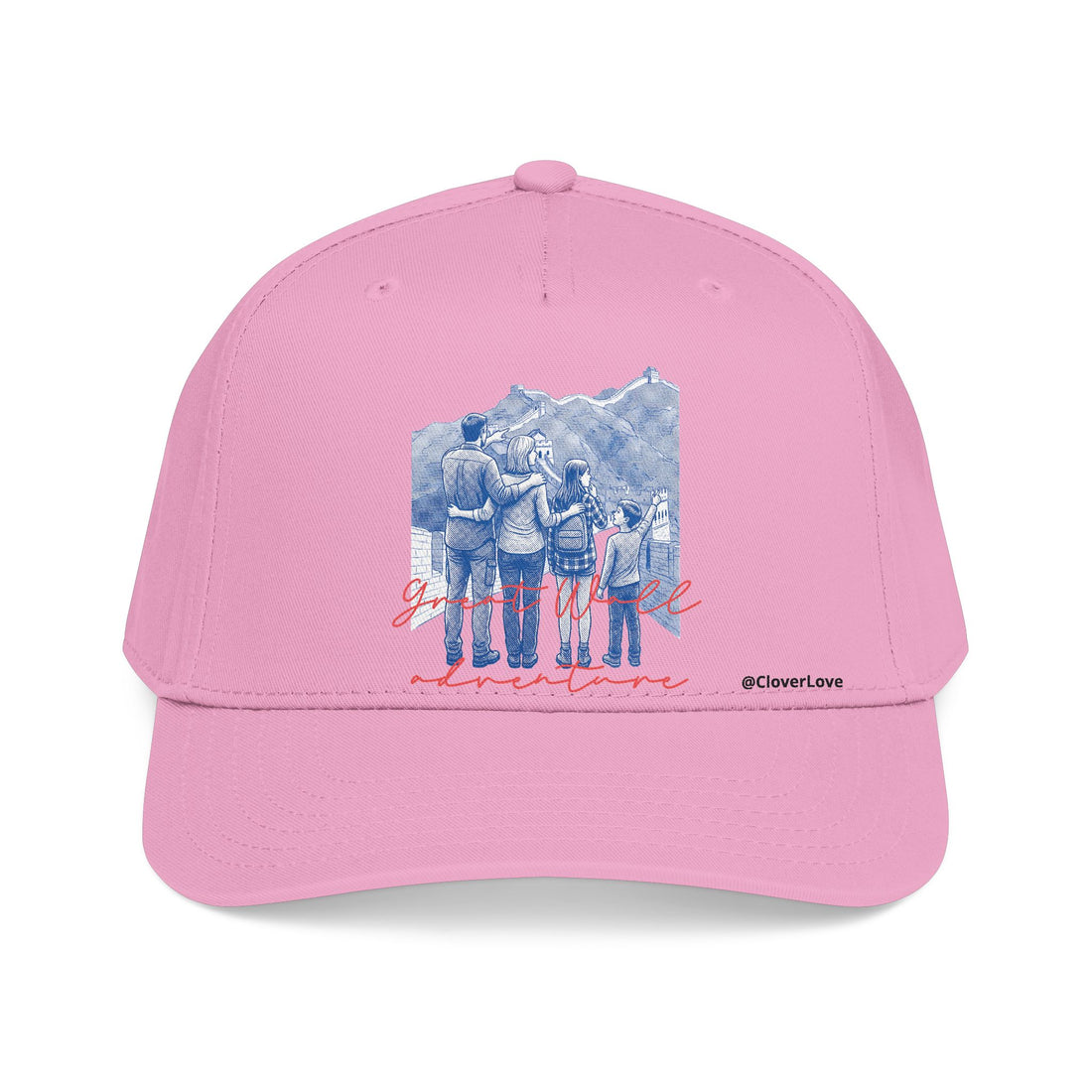 Ocean Adventure Hat - Coastal Travel Baseball Cap, Beach Vacation Dad Hat