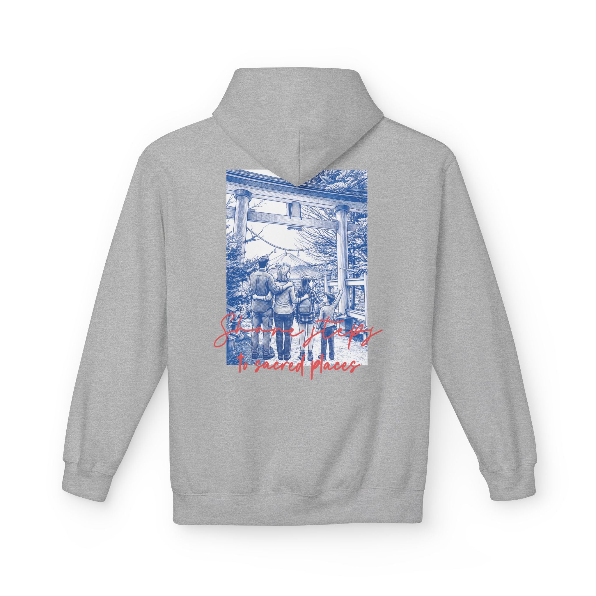 Sacred Places Hoodie | Vintage Travel Landmark Sweatshirt