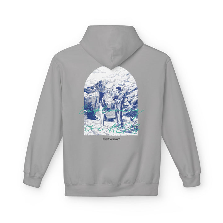 Mountain Travel Hoodie | Abenteuerlandschaft Grafik Pullover