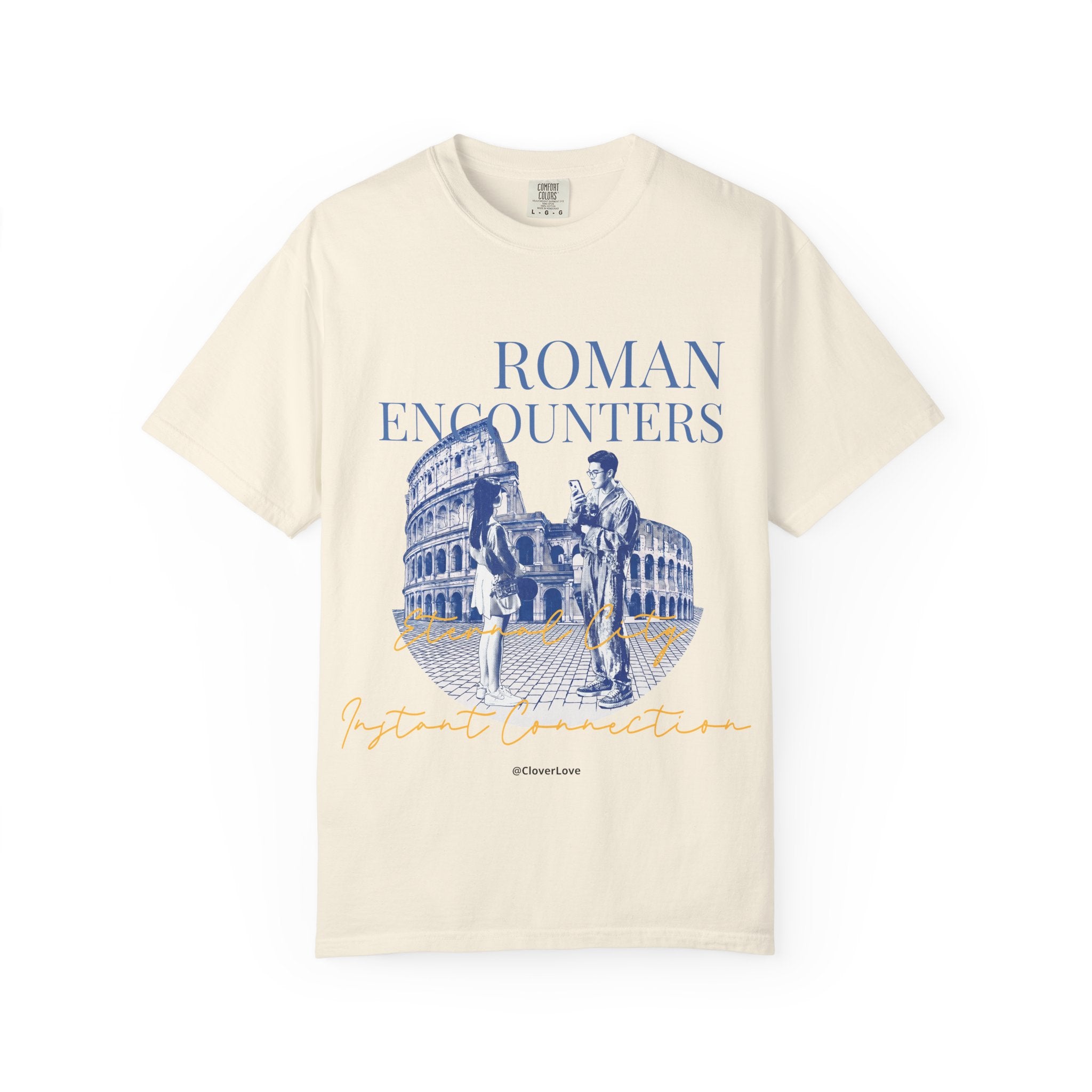 Custom Rome Colosseum Travel T-Shirt - Vintage Vacation Gift