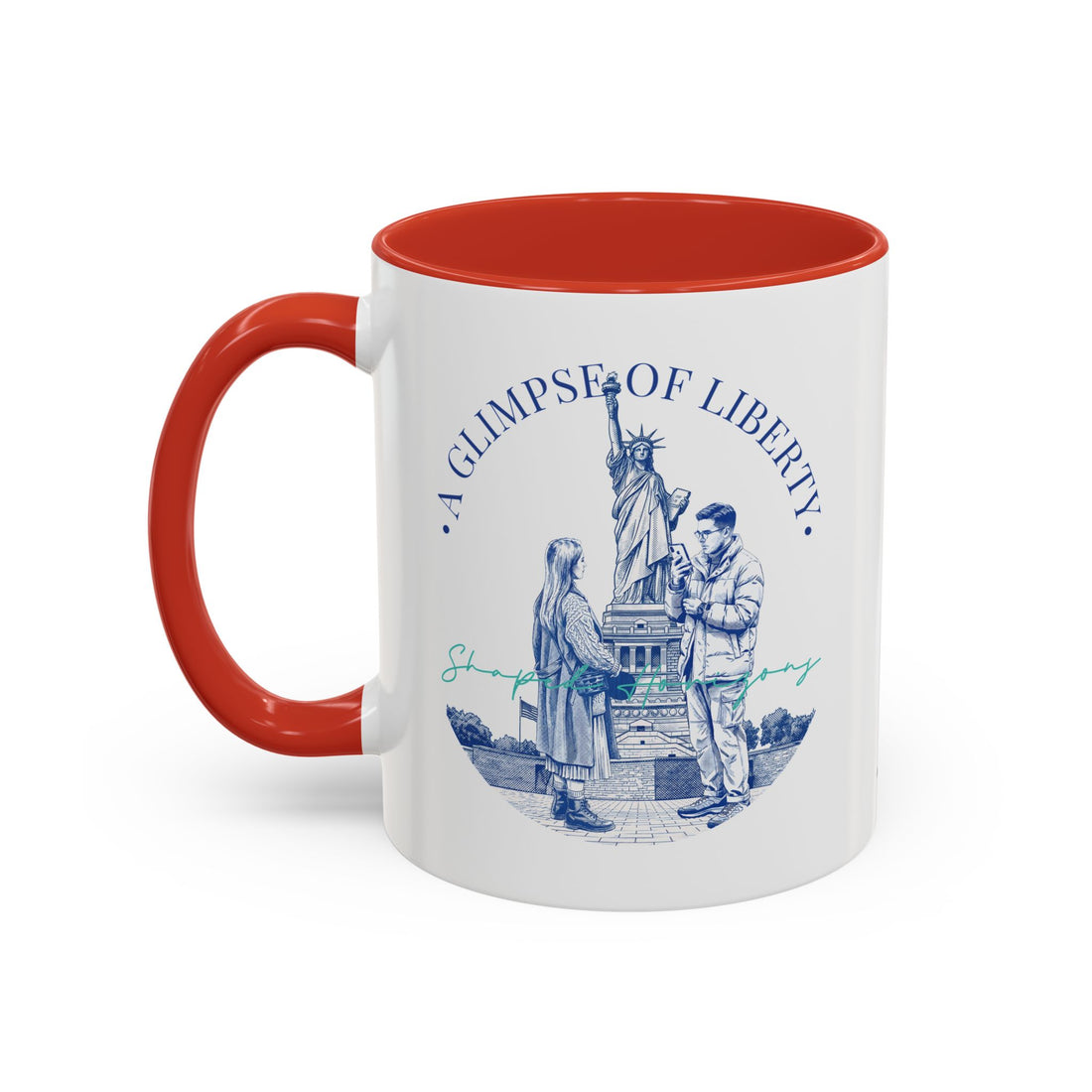 Statue of Liberty Travel Mug - New York Landmark Coffee Cup