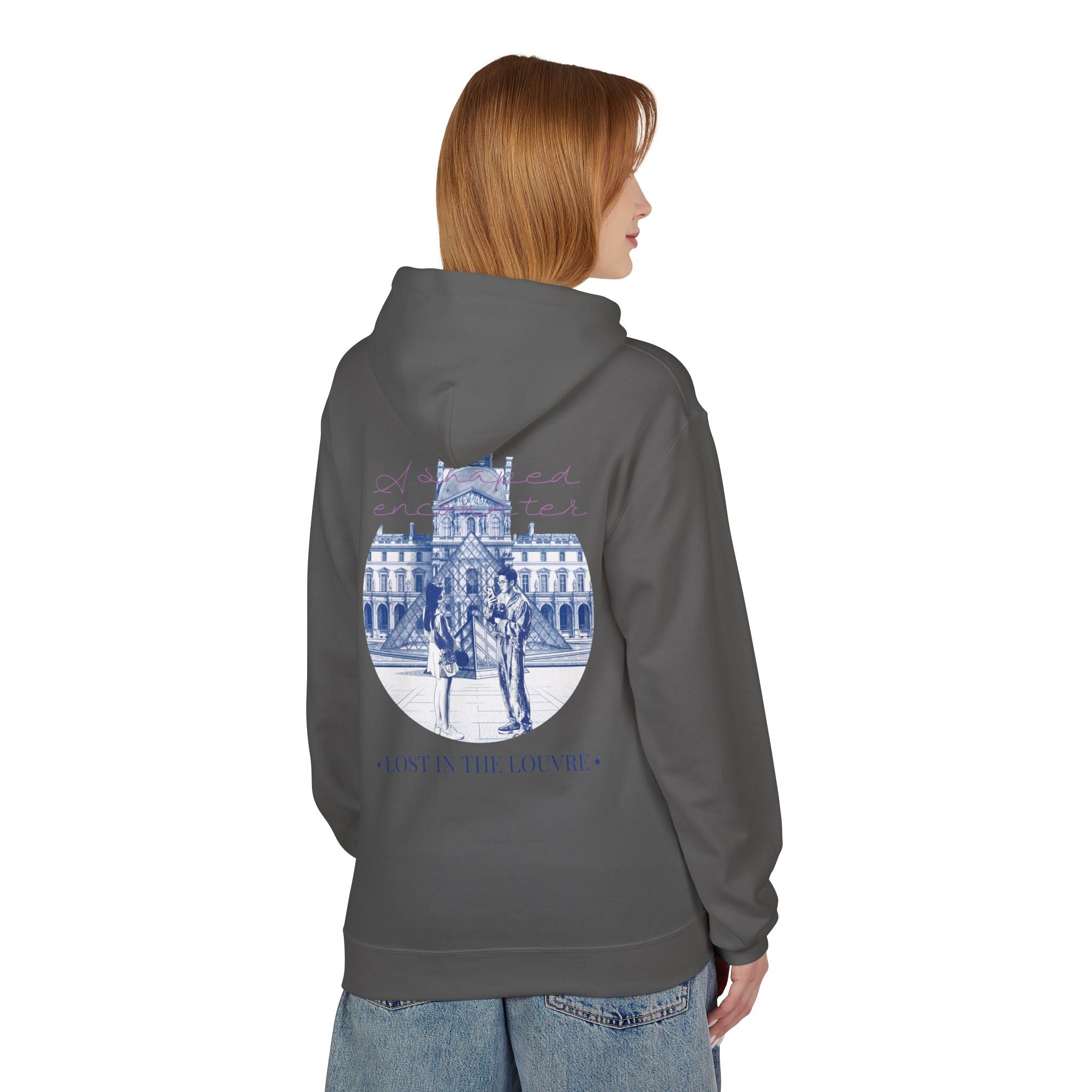 Lost In The Louvre Hoodie | Paris Travel Landmark Sweatshirt