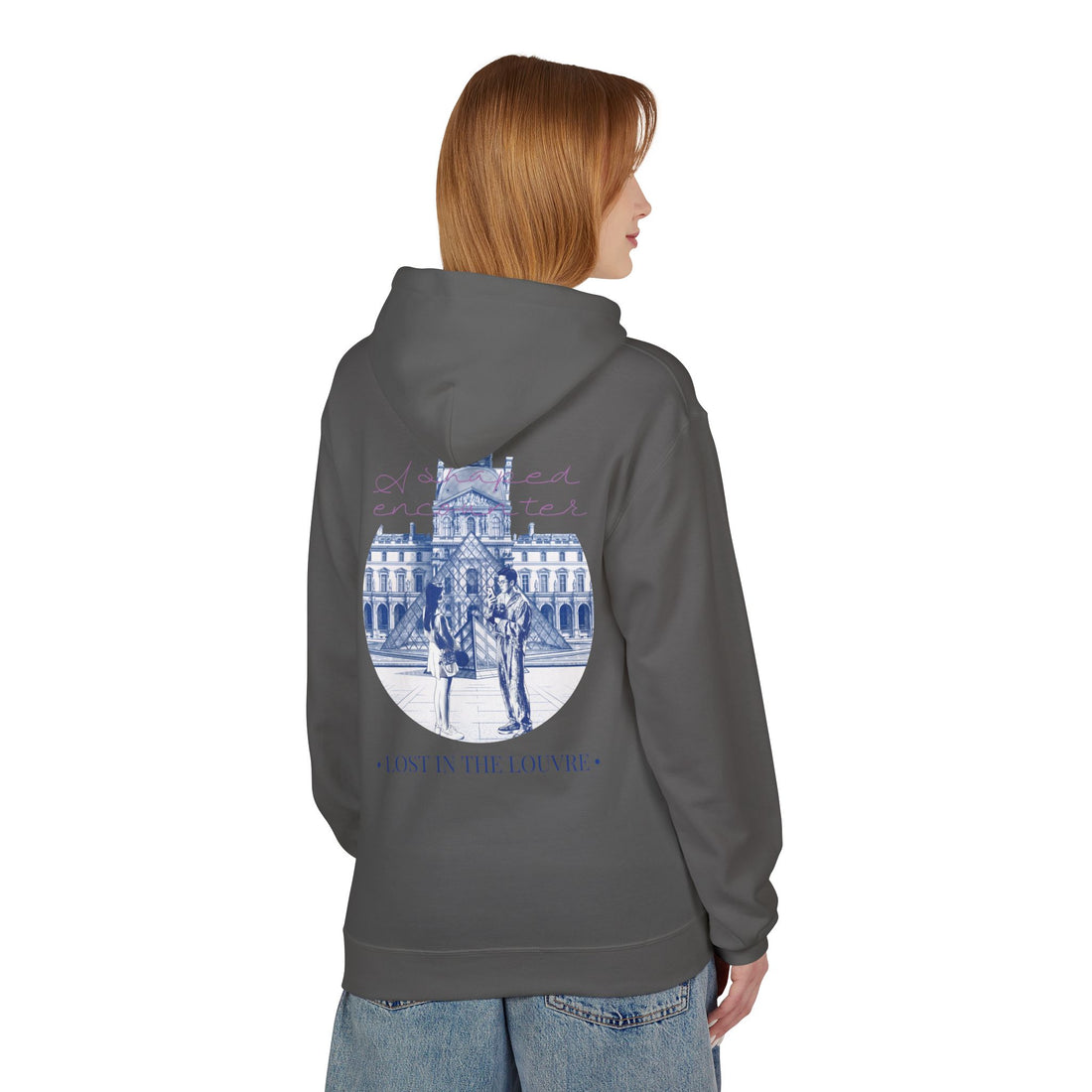 Lost In The Louvre Hoodie | Paris Travel Landmark Sweatshirt