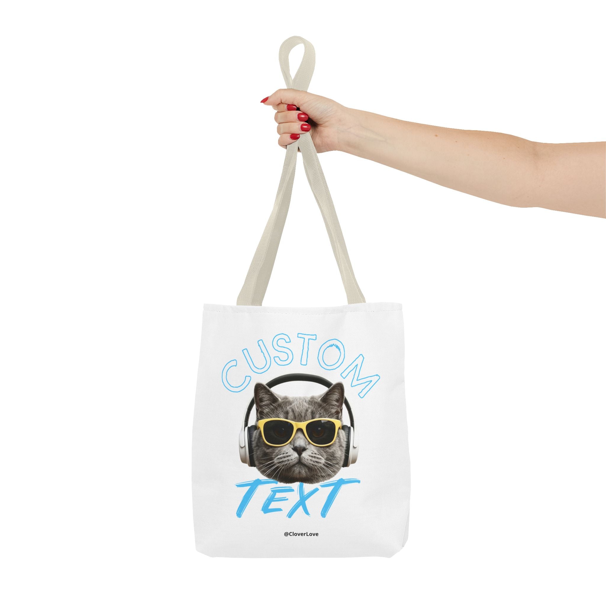 Summer Chill Cat Tote Bag | Funny Cat Lover Beach Bag