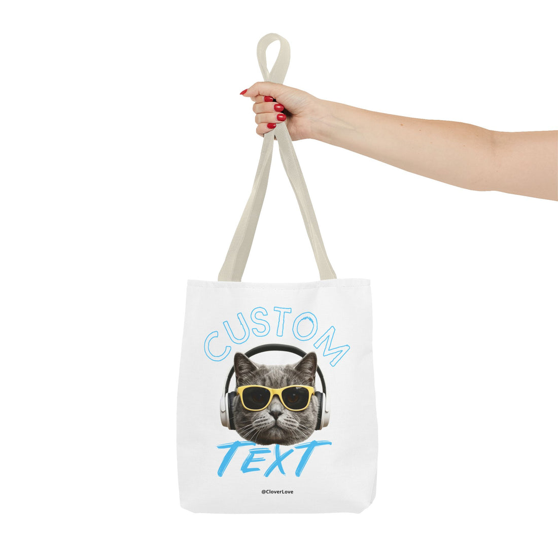 Summer Chill Cat Tote Bag | Funny Cat Lover Beach Bag