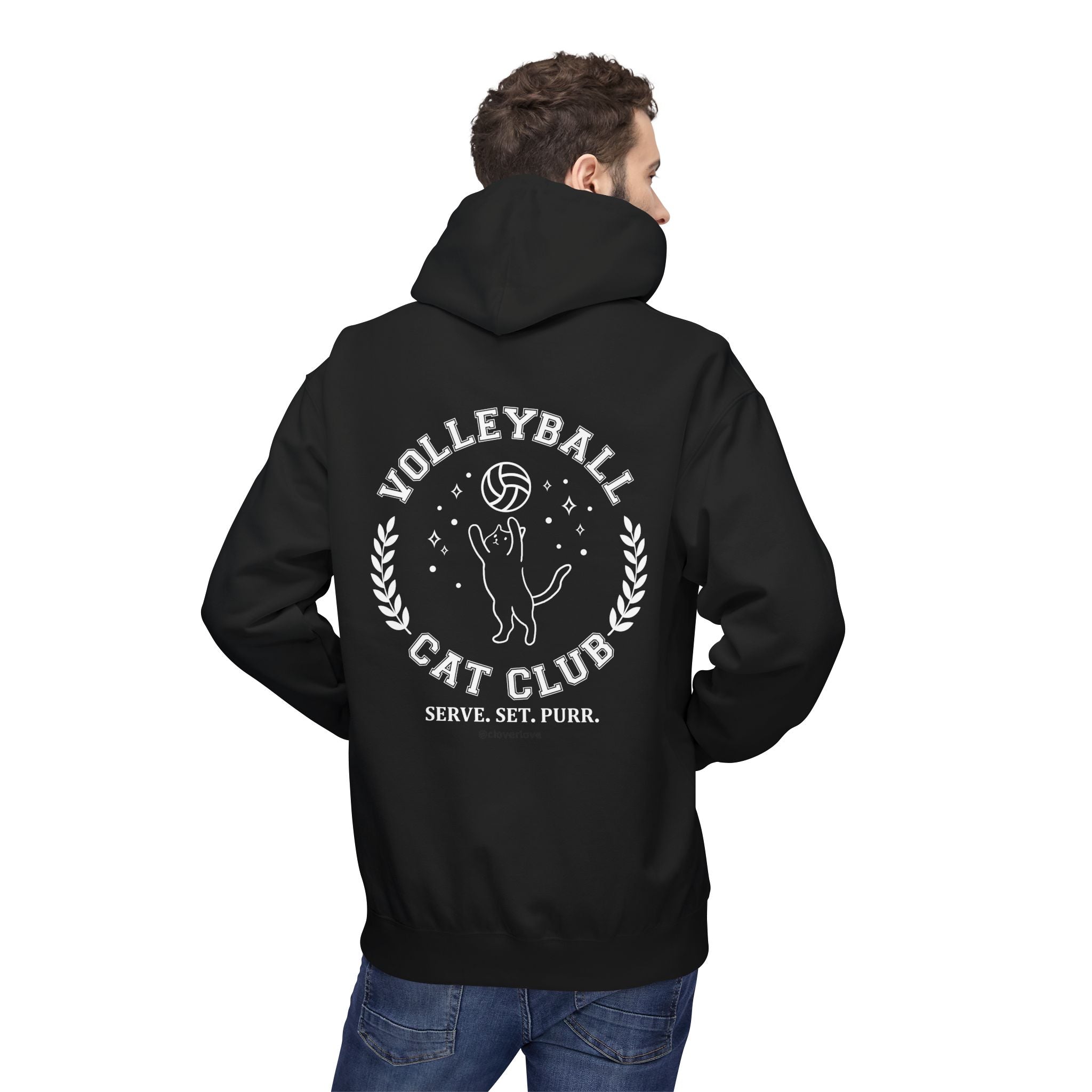 VC2, Catch the Echo Hoodie — Ocean Cat Adventure Graphic Hoodie