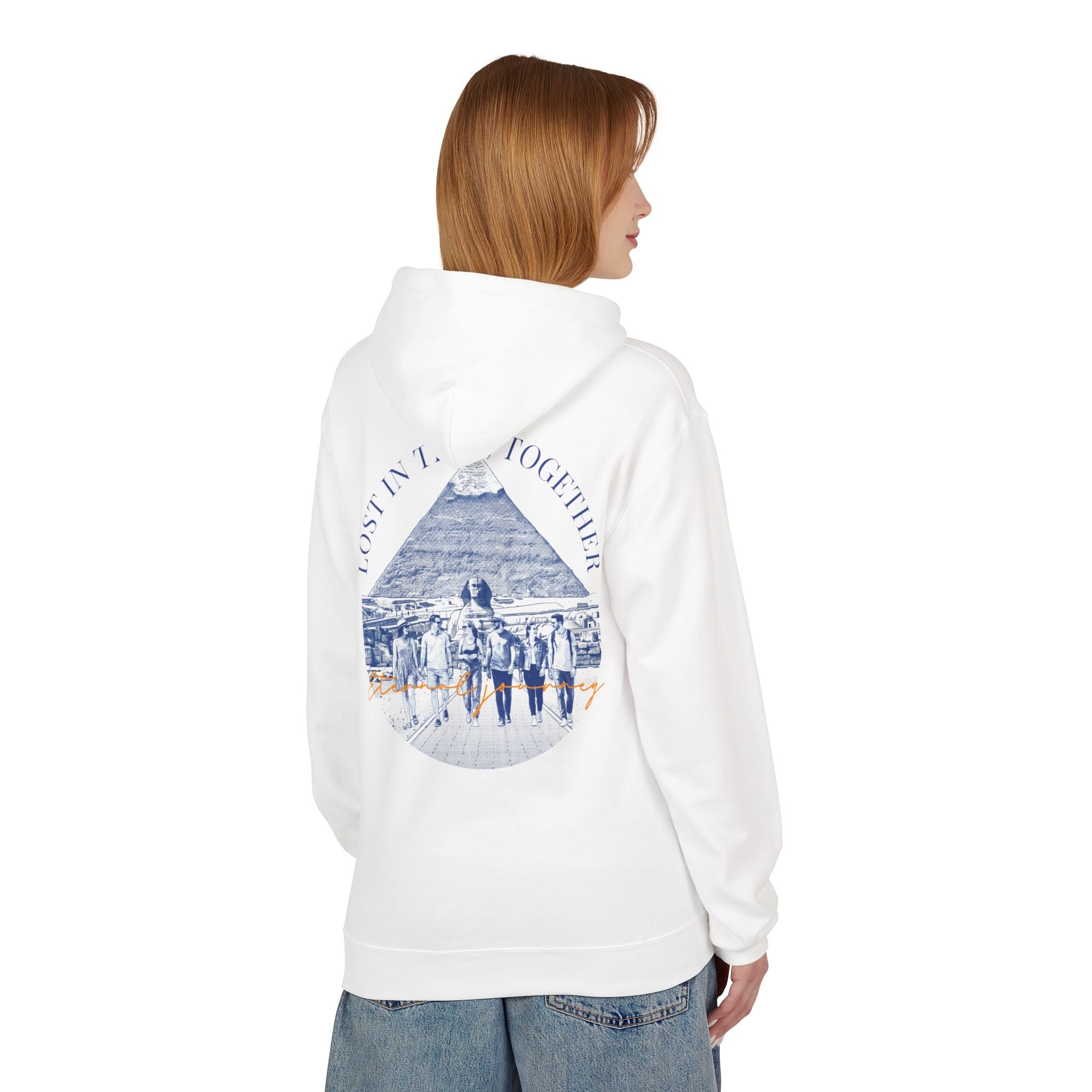 Egypt Landmark Hoodie | Vintage Pyramid Travel Sweatshirt