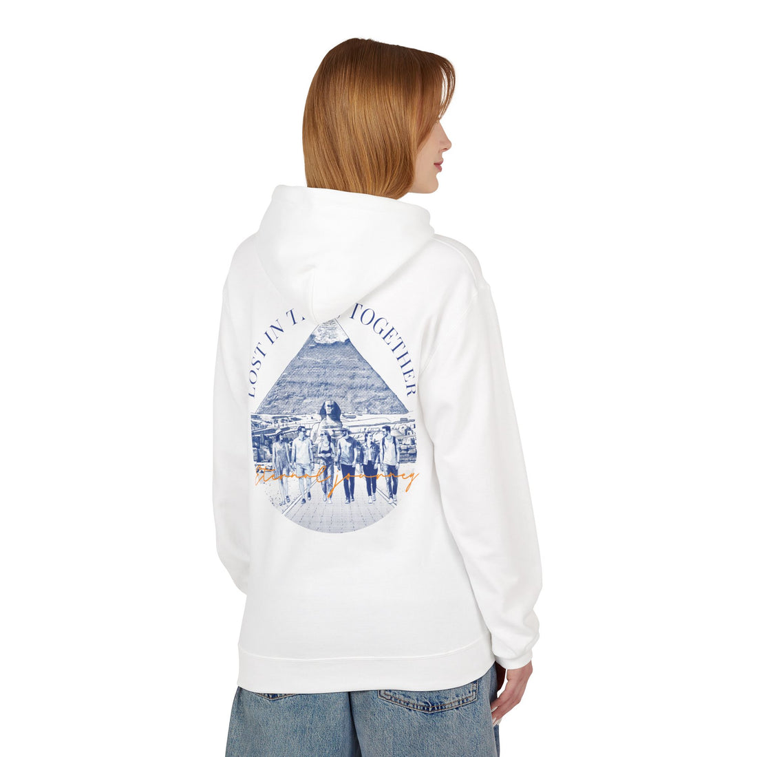 Egypt Landmark Hoodie | Vintage Pyramid Travel Sweatshirt