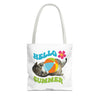 Custom Cat Tote Bag | Personalized Pet Photo Canvas Bag