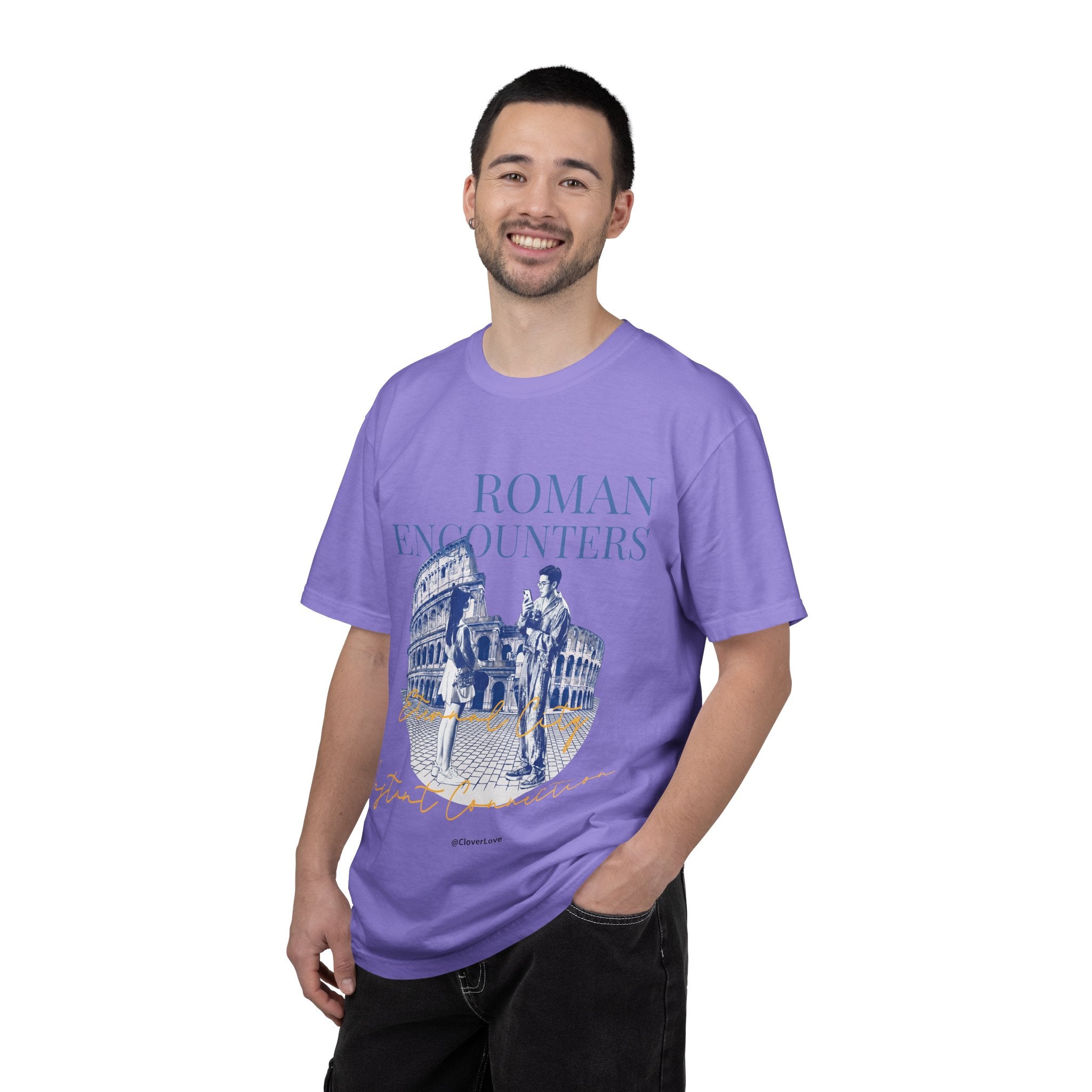 Custom Rome Colosseum Travel T-Shirt - Vintage Vacation Gift