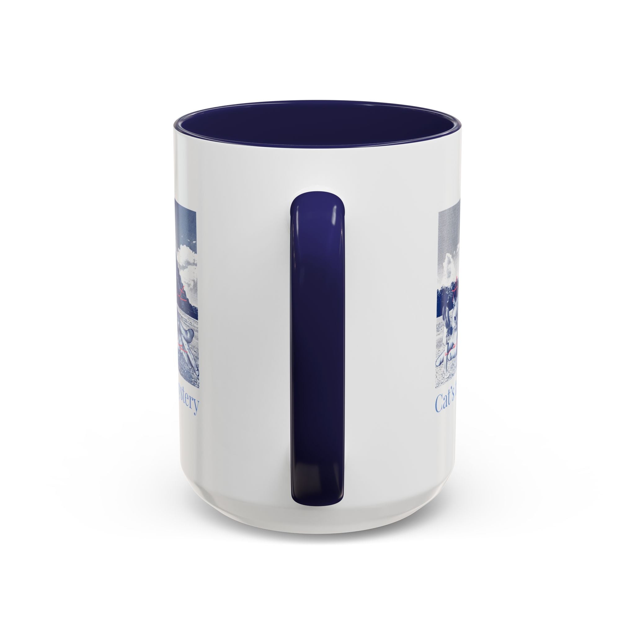 Chichen Itza Cat Travel Mug - Mexico Landmark Coffee Cup for Cat Lovers