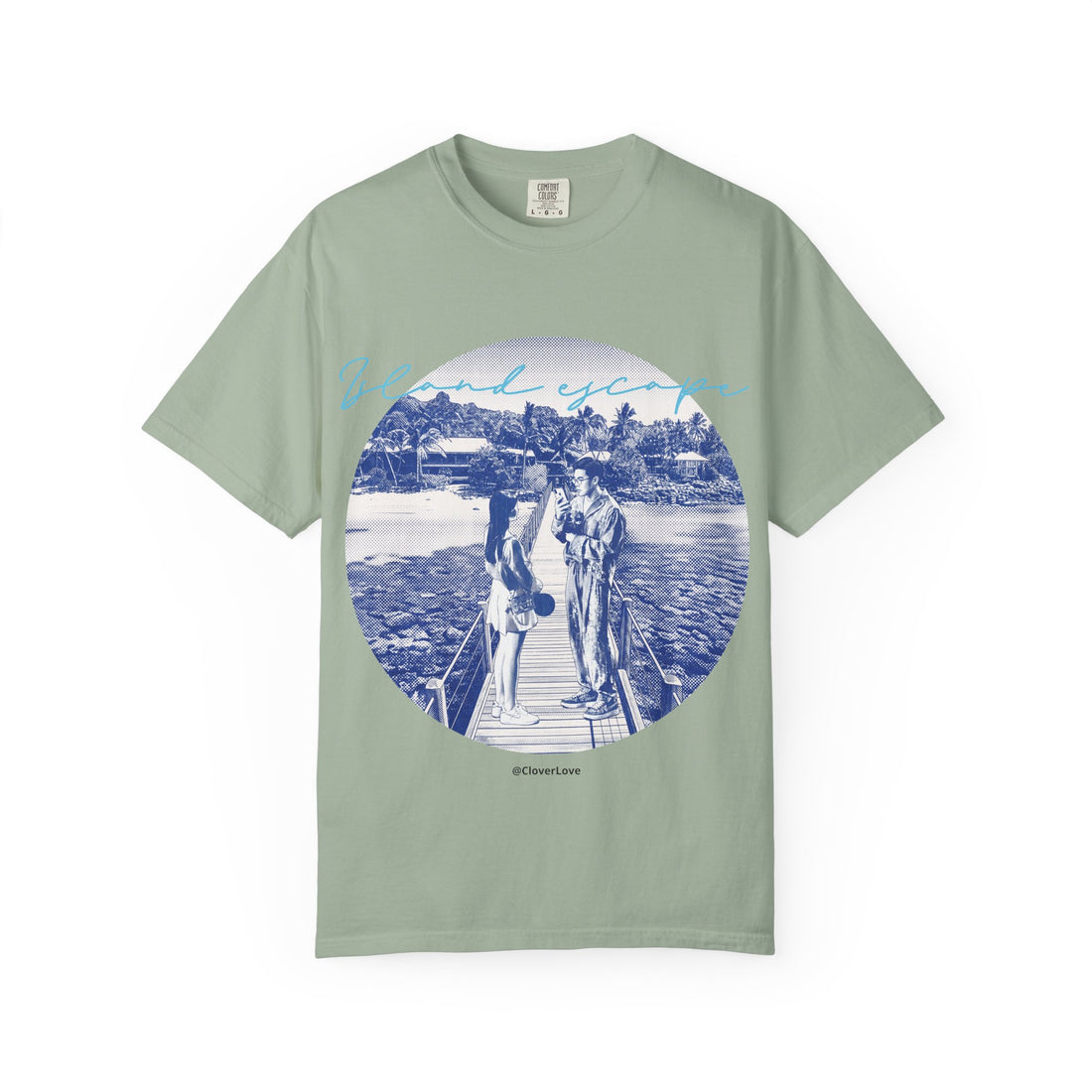 Custom Tropical Travel T-Shirt - Vintage Beach Adventure Tee, Travel Lover Gift