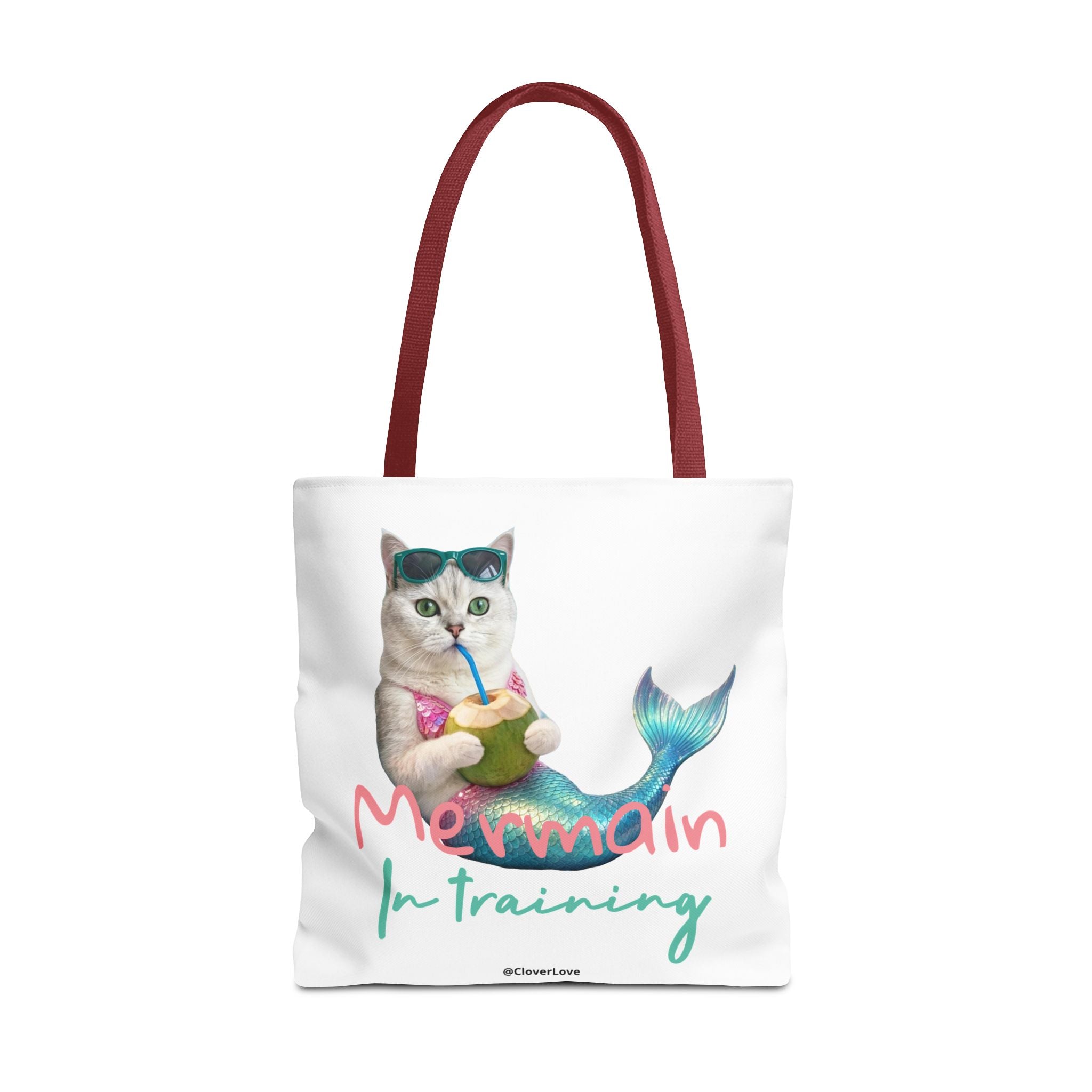 Custom Cat Tote Bag | Personalized Cat Photo Summer Canvas Bag
