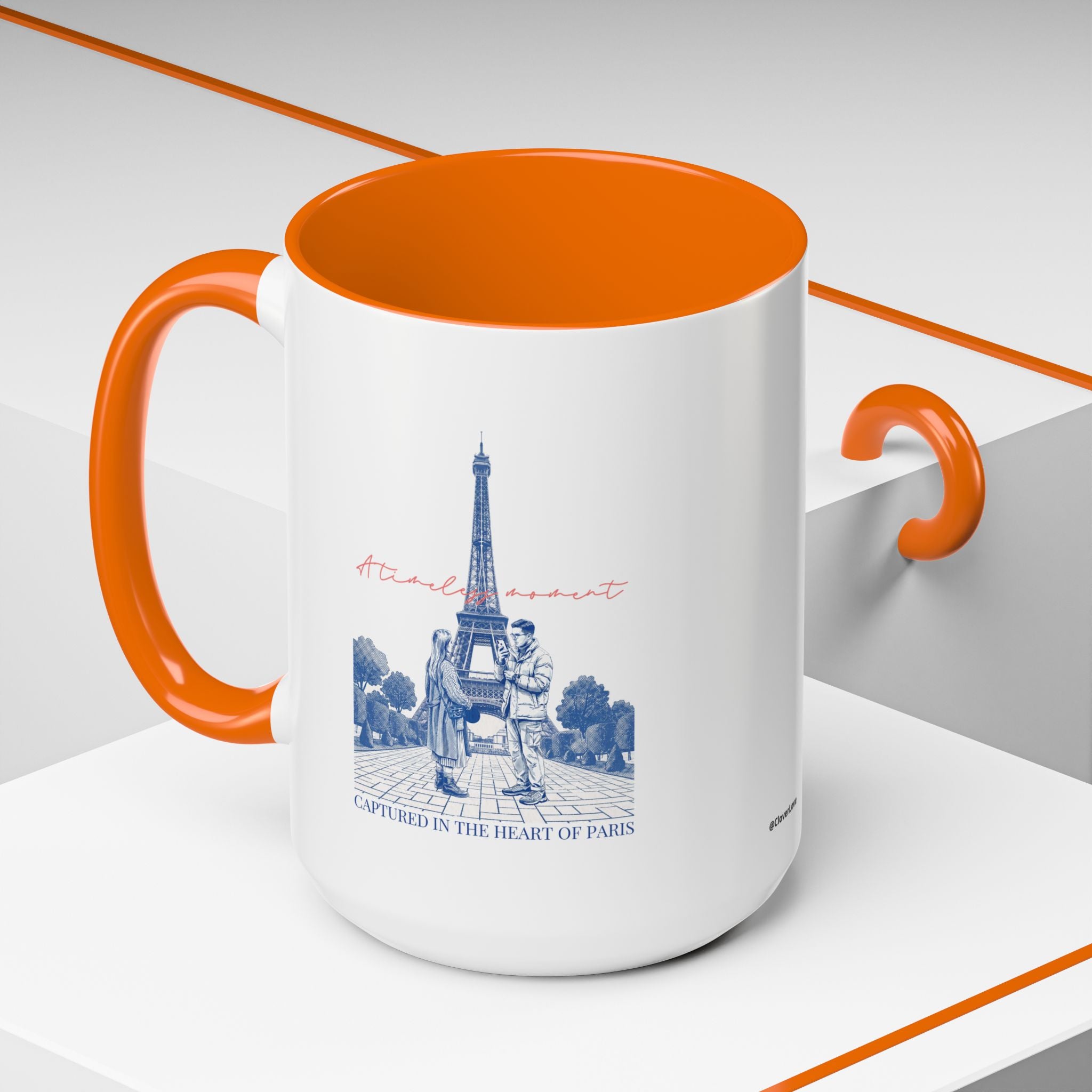 Paris Travel Memory Mug - Eiffel Tower Coffee Cup for Travelers