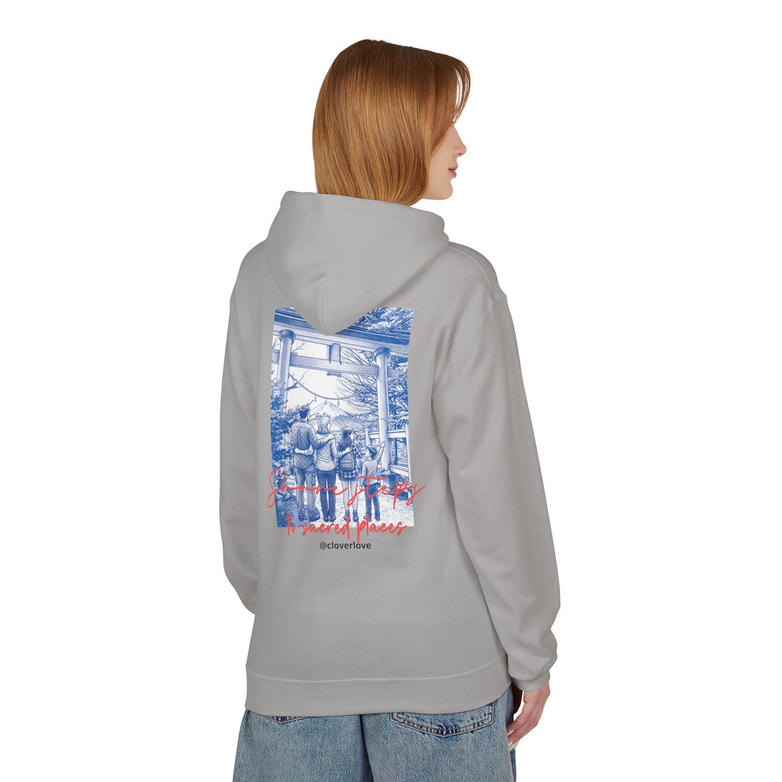 Sacred Places Hoodie | Vintage Reise-Wahrzeichen Sweatshirt