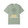 Marigold Flower T-Shirt - Botanical Graphic Shirt for Flower Lovers
