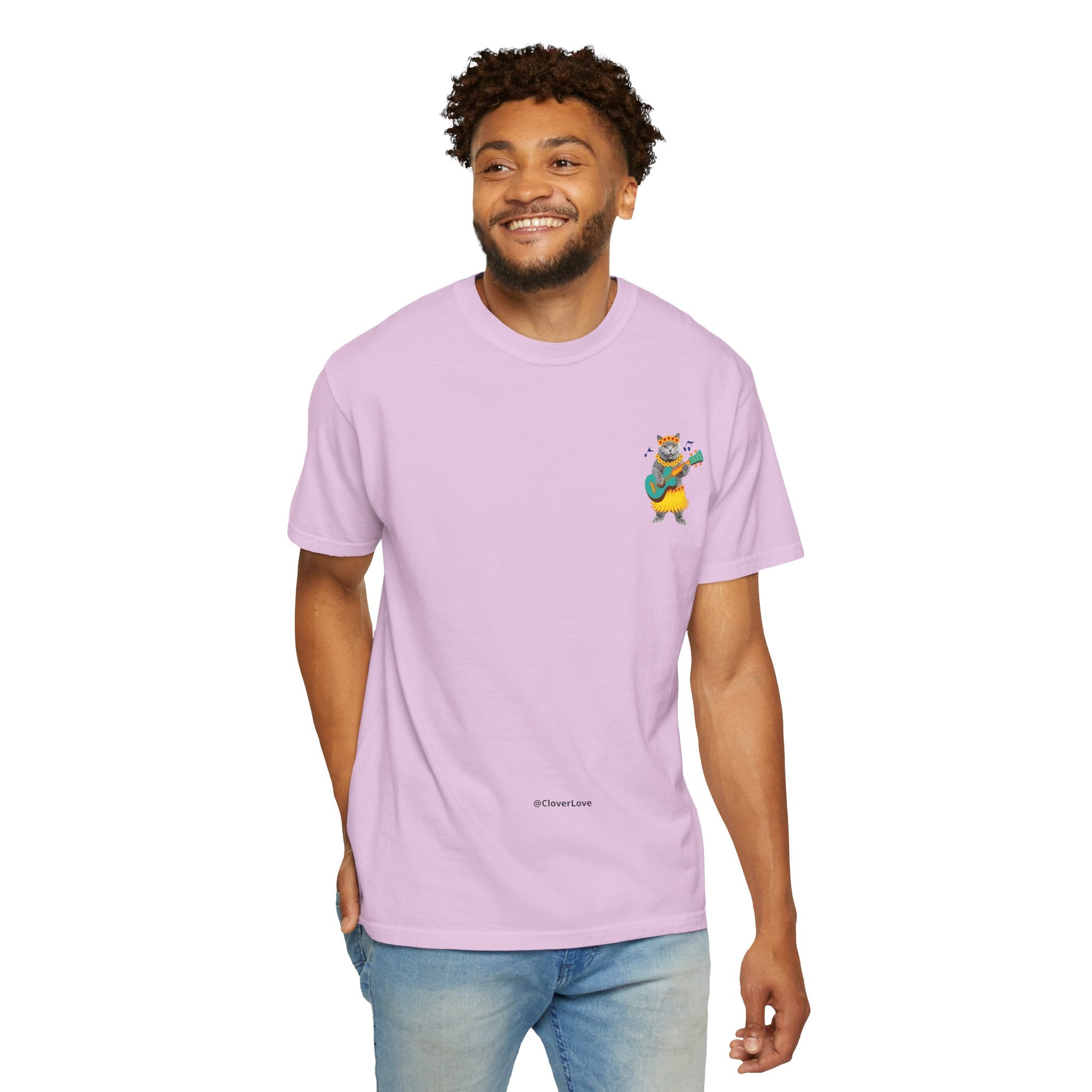 Custom Pet Summer T-Shirt -Tropical Vacation Style Pet Lover Gift