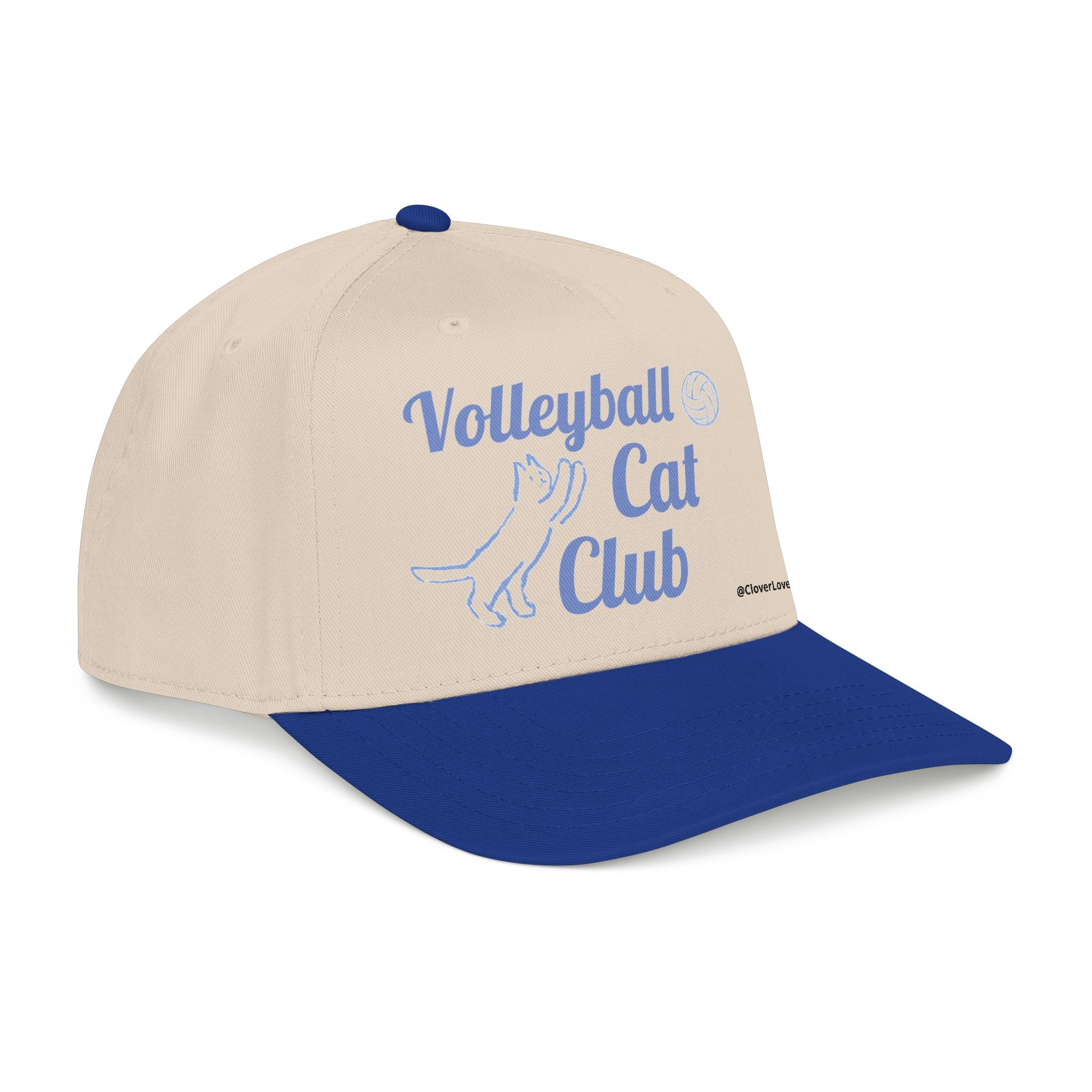 VC6, Cat's Skiff Adventure Baseball Cap — Cute Nautical Cat Hat with @CloverLove Design