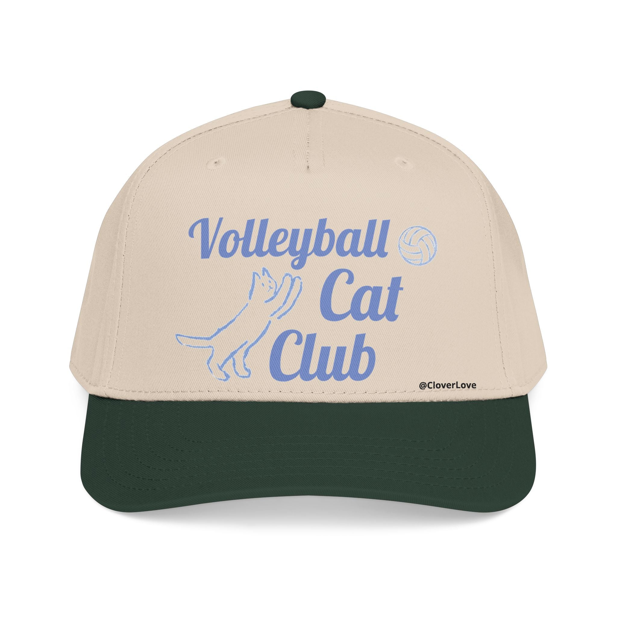 VC6, Cat's Skiff Adventure Baseball Cap — Cute Nautical Cat Hat with @CloverLove Design