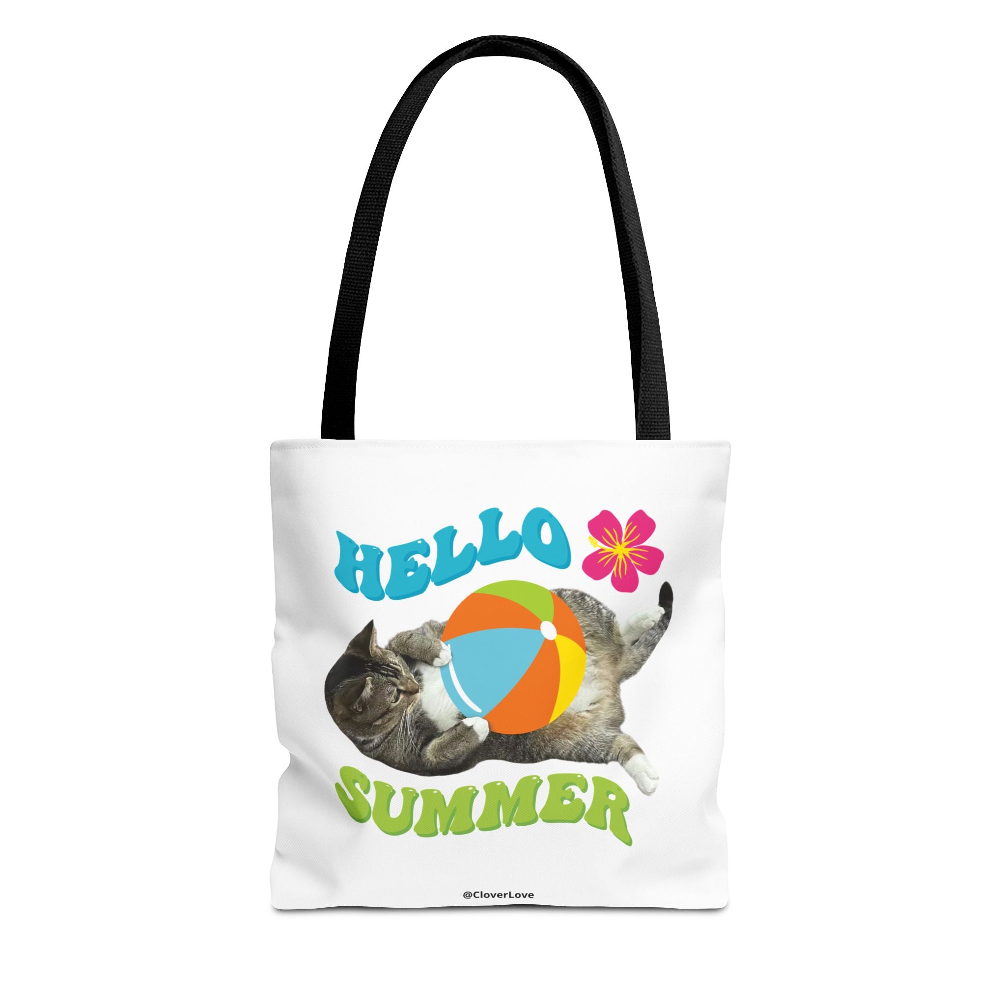 Custom Cat Tote Bag | Personalized Pet Photo Canvas Bag