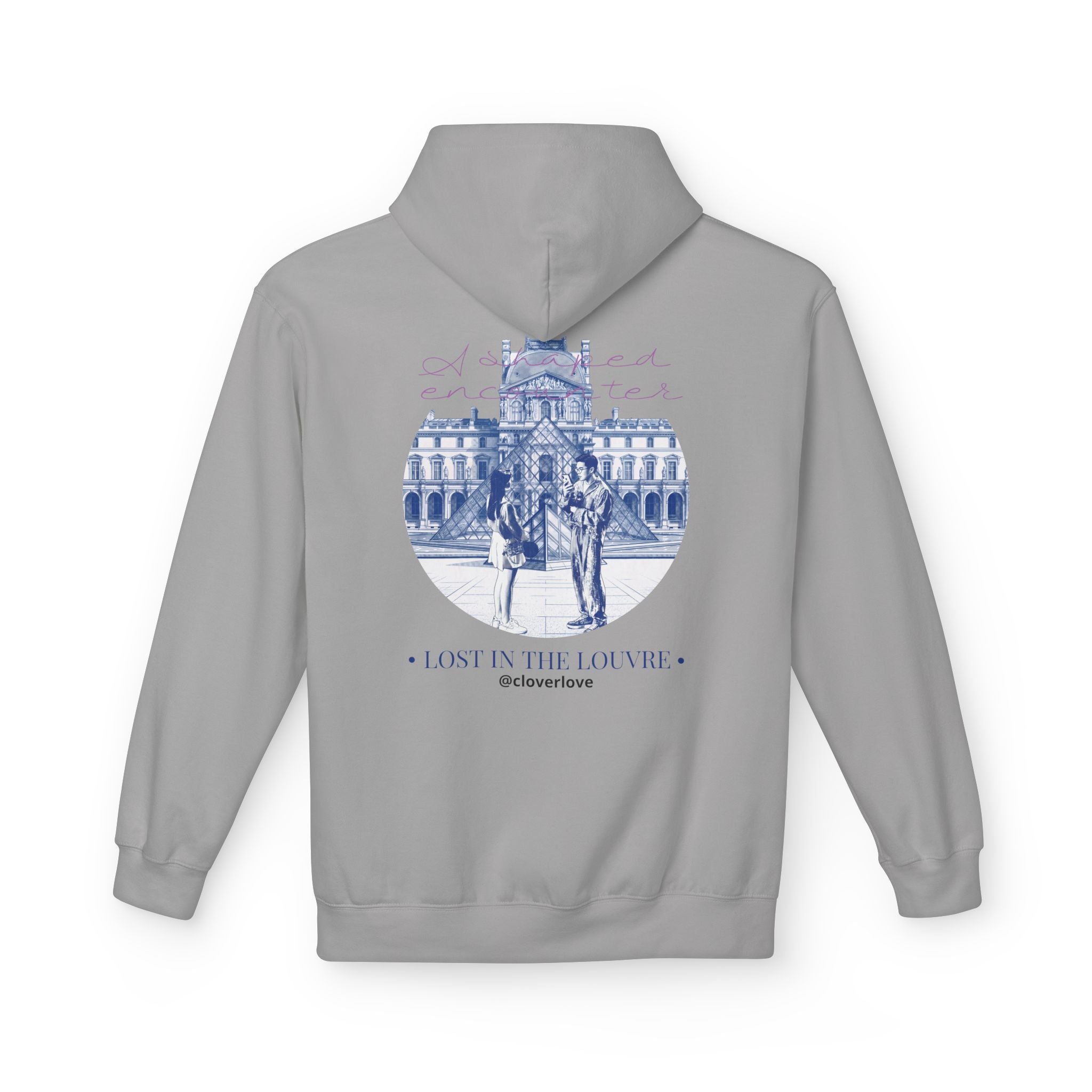 Lost In The Louvre Hoodie | Paris Reise-Wahrzeichen Sweatshirt