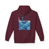 Katzen-Ozean-Abenteuer-Kapuzenpullover | Vintage Unterwasser-Grafik-Sweatshirt