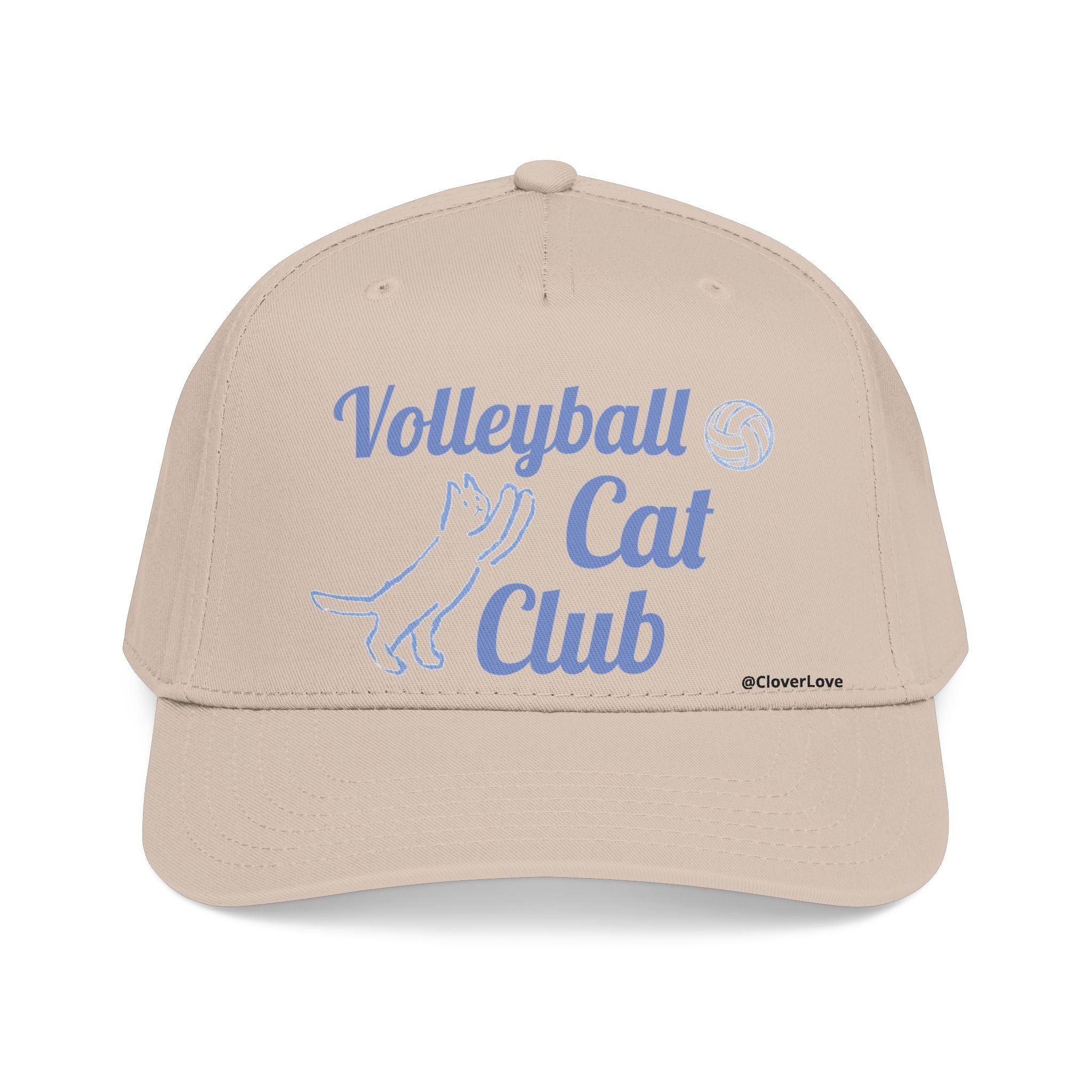 VC6, Cat's Skiff Adventure Baseball Cap — Cute Nautical Cat Hat with @CloverLove Design