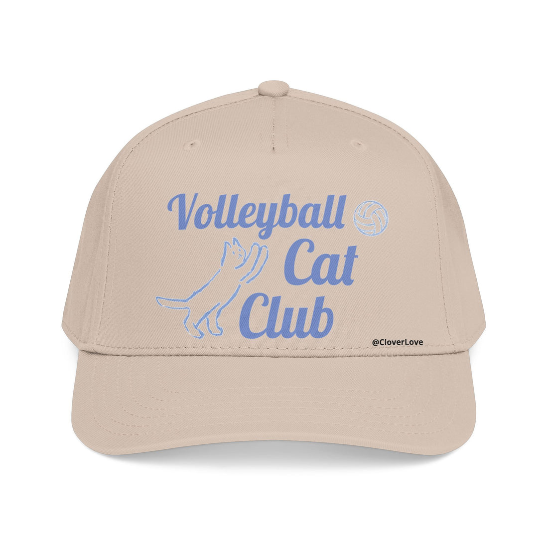 VC6, Cat's Skiff Adventure Baseball Cap — Cute Nautical Cat Hat with @CloverLove Design
