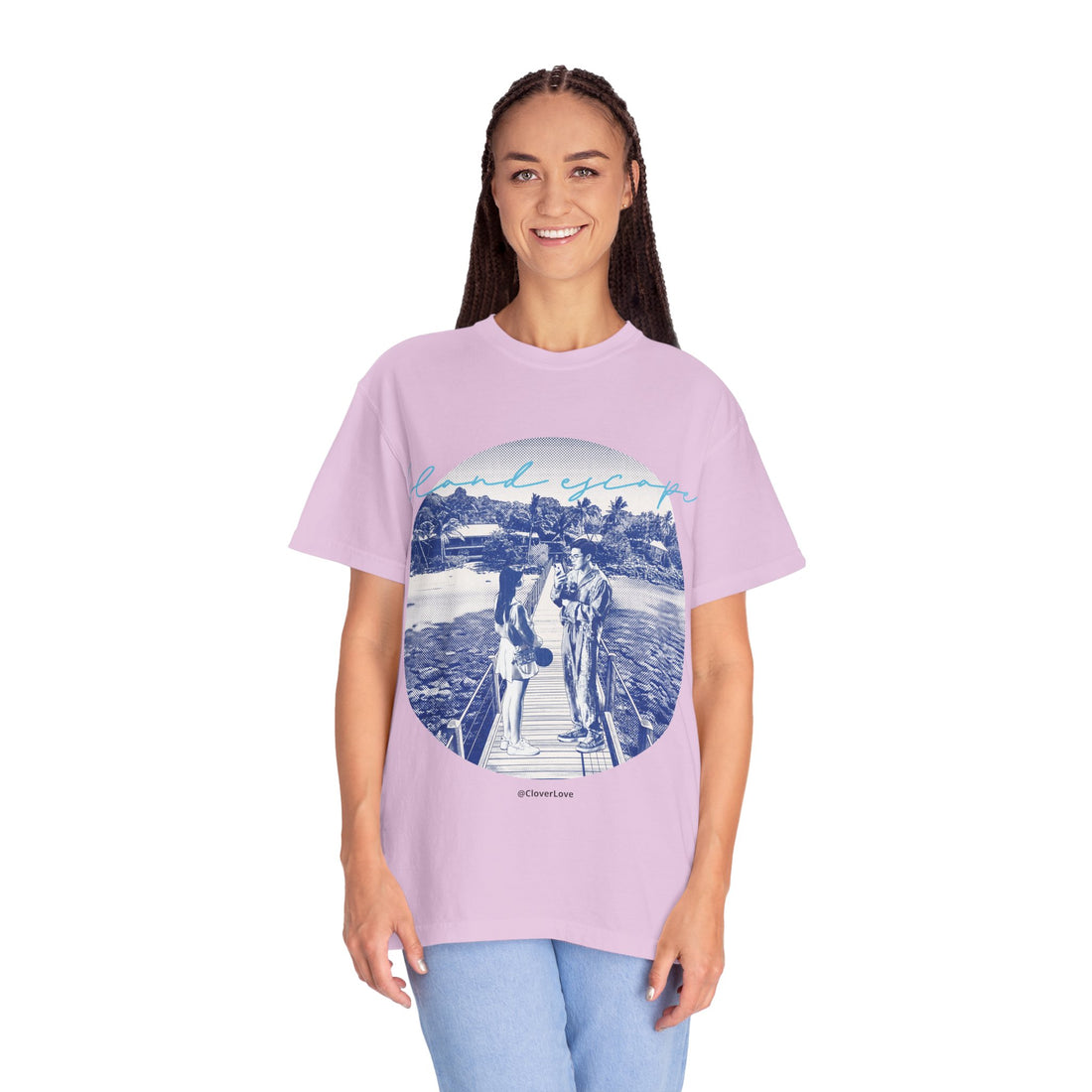 Custom Tropical Travel T-Shirt - Vintage Beach Adventure Tee, Travel Lover Gift
