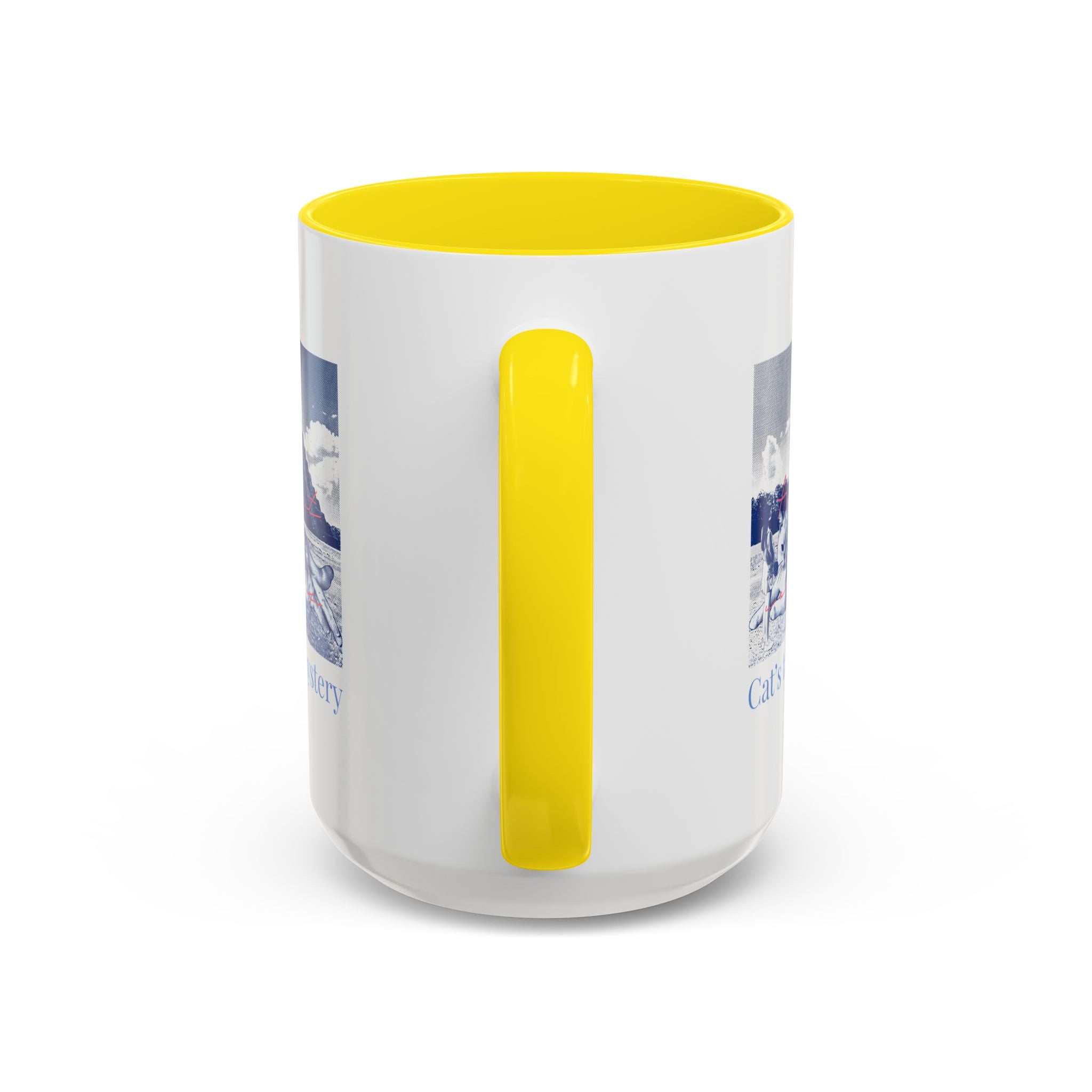 Chichen Itza Cat Travel Mug - Mexico Landmark Coffee Cup for Cat Lovers