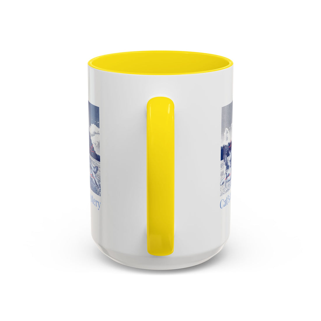 Chichen Itza Cat Travel Mug - Mexico Landmark Coffee Cup for Cat Lovers