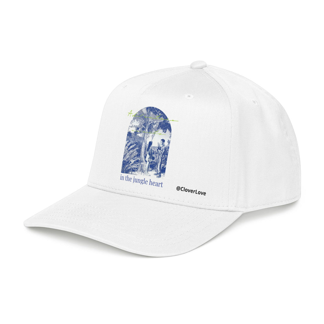 Jungle Adventure Hat - Tropical Travel Baseball Cap, Nature Explorer Dad Hat