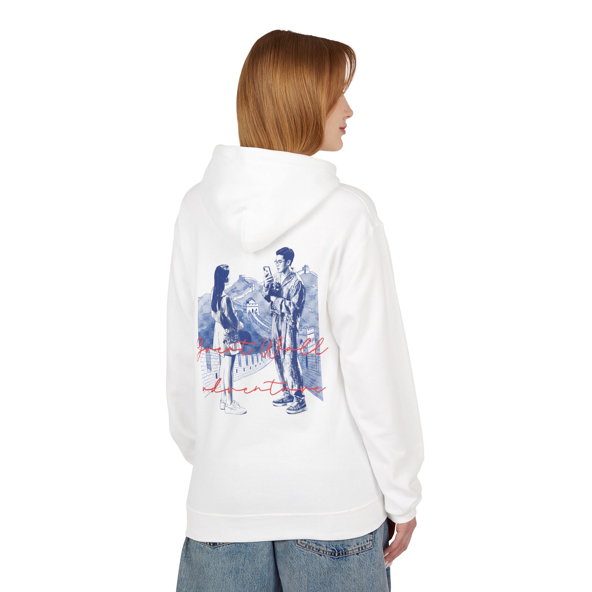 Great Wall Adventure Hoodie – Summer Wanderlust Sweatshirt