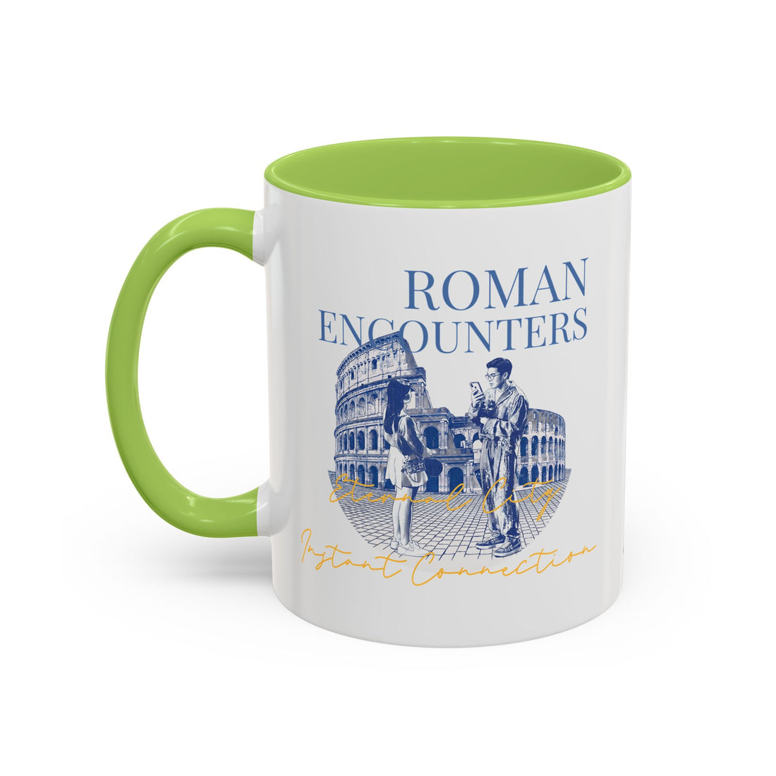 Rome Travel Memory Mug - Colosseum Coffee Cup for Travelers