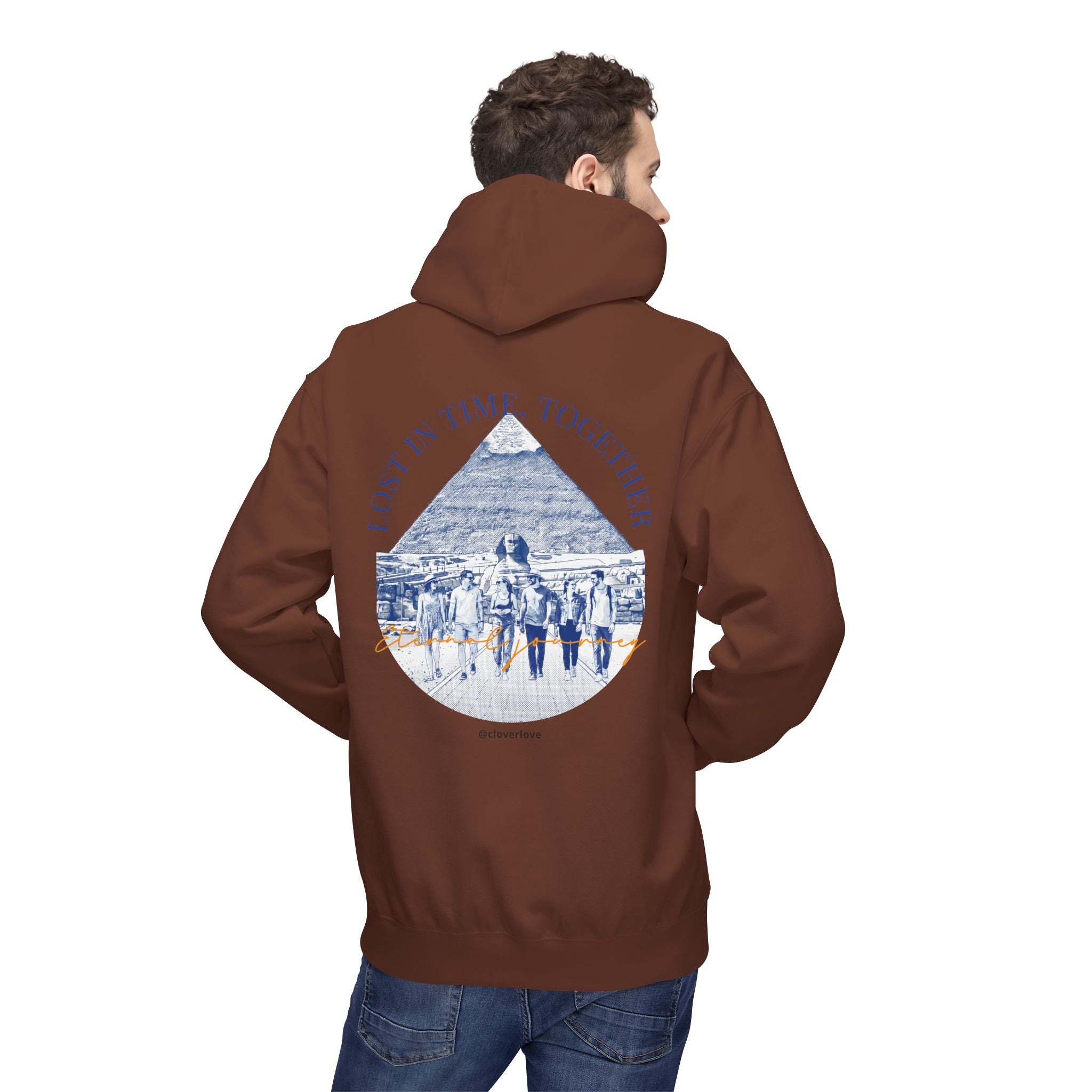 Ägypten Wahrzeichen Hoodie | Vintage Pyramiden Reise Sweatshirt