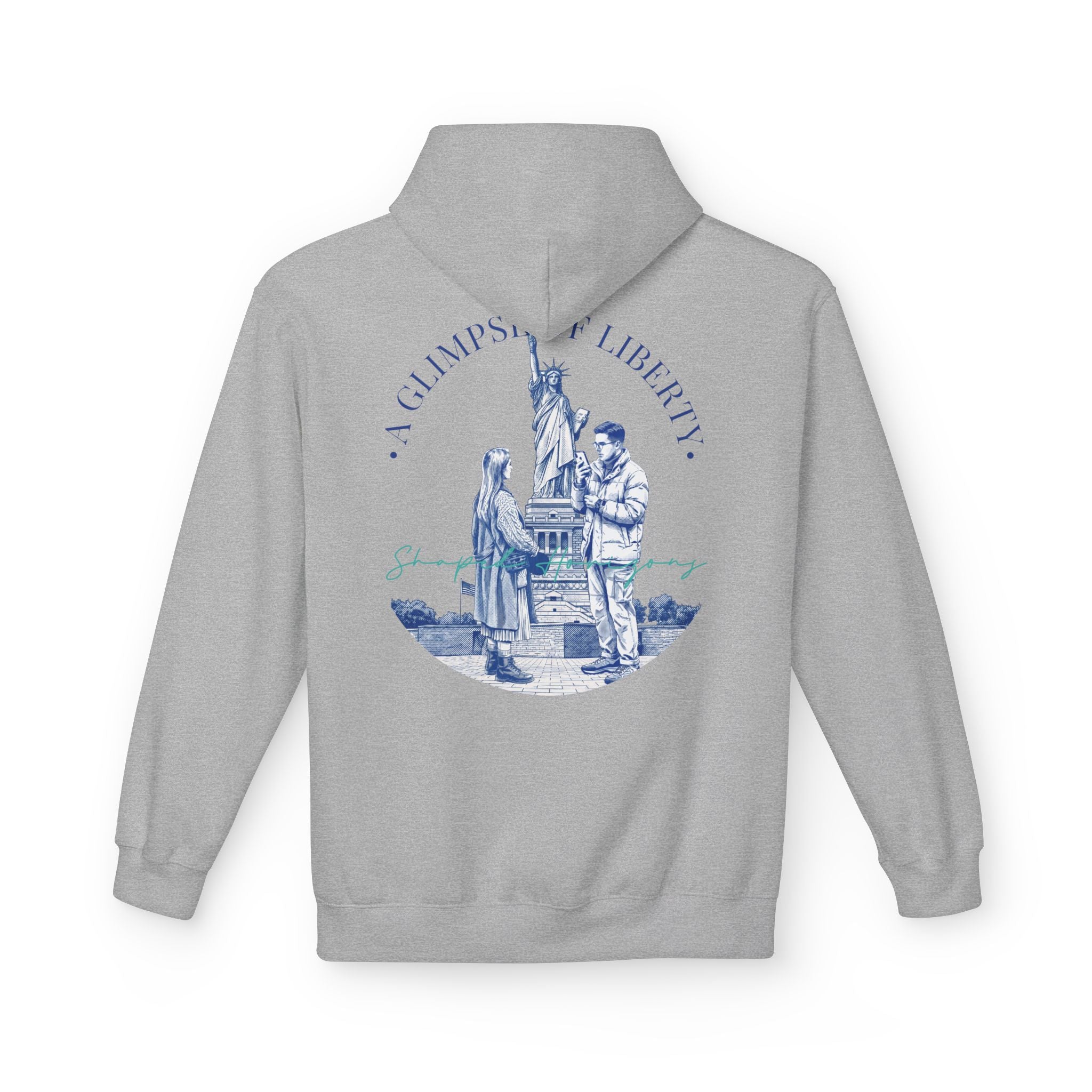 Statue of Liberty Adventure Hoodie | Vintage New York Travel Sweatshirt