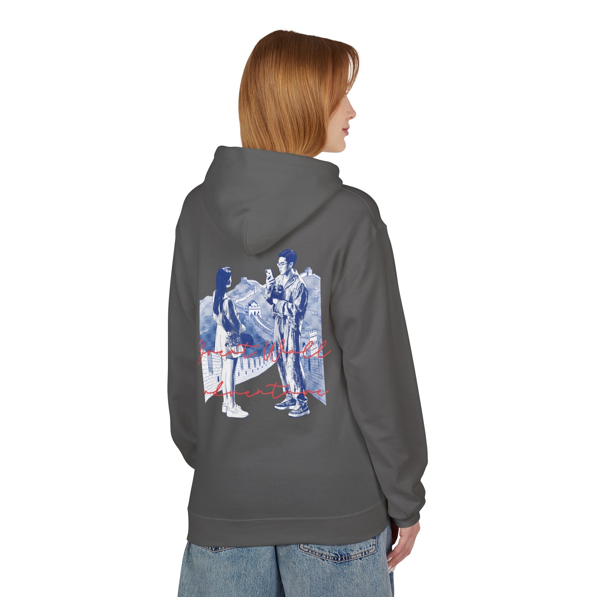 Great Wall Adventure Hoodie – Summer Wanderlust Sweatshirt