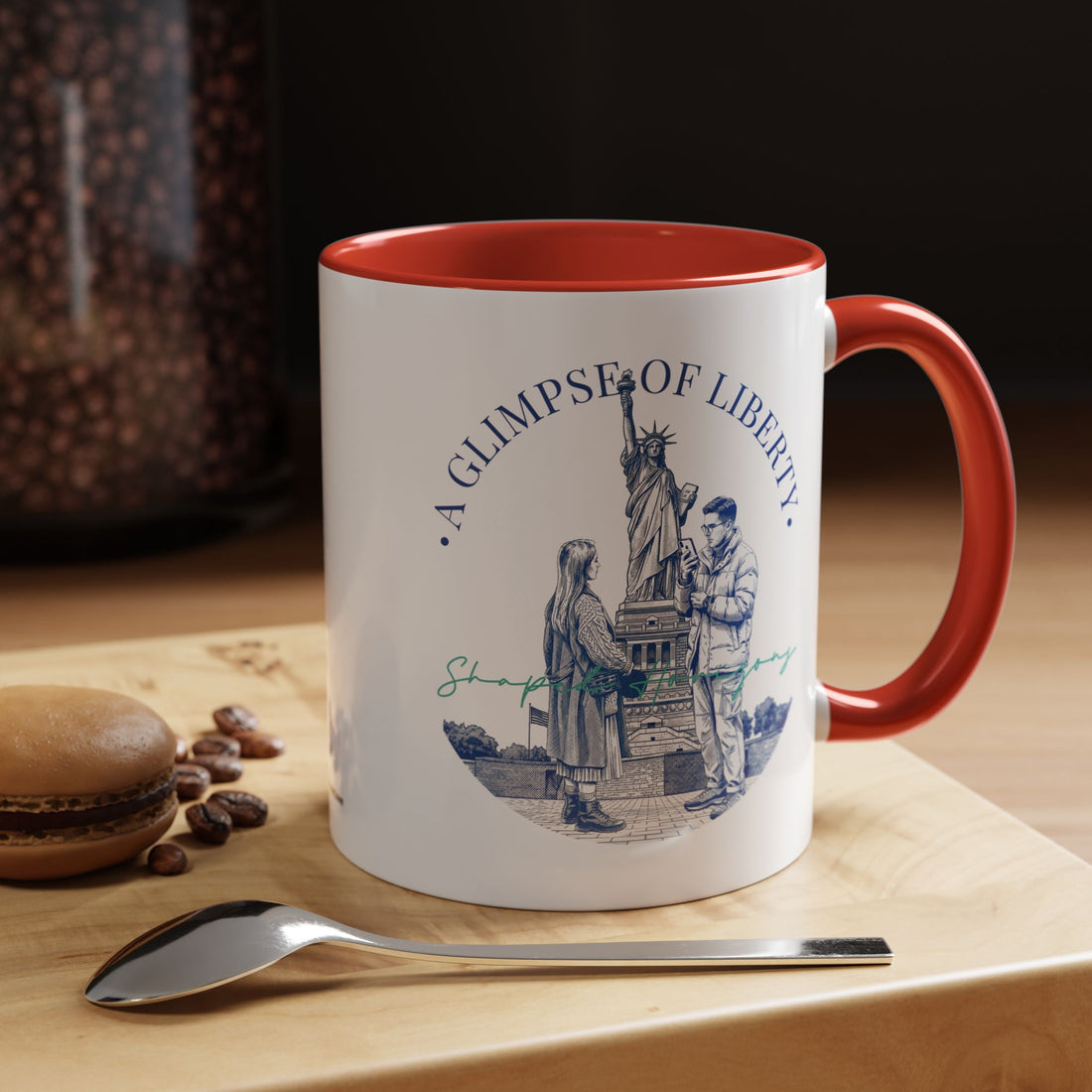 Statue of Liberty Travel Mug - New York Landmark Coffee Cup