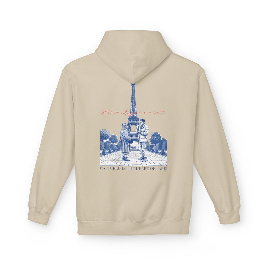 Paris Eiffel Tower Hoodie | Romantic Travel Graphic Sweatshirt