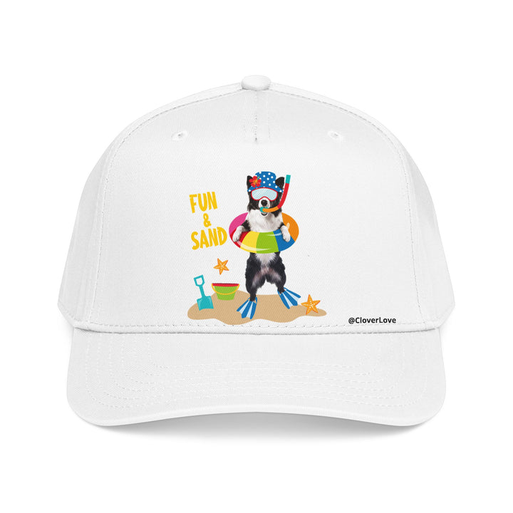 Custom Summer Beach Dog Hat, Fun & Sand Pet Baseball Cap, Personalized Dog Lover Gift