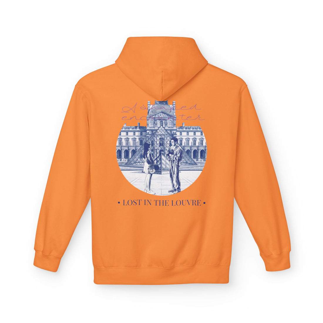 Lost In The Louvre Hoodie | Paris Travel Landmark Sweatshirt