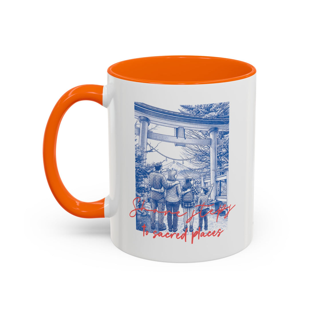 Japan Travel Memory Mug - Mount Fuji Coffee Cup for Travelers